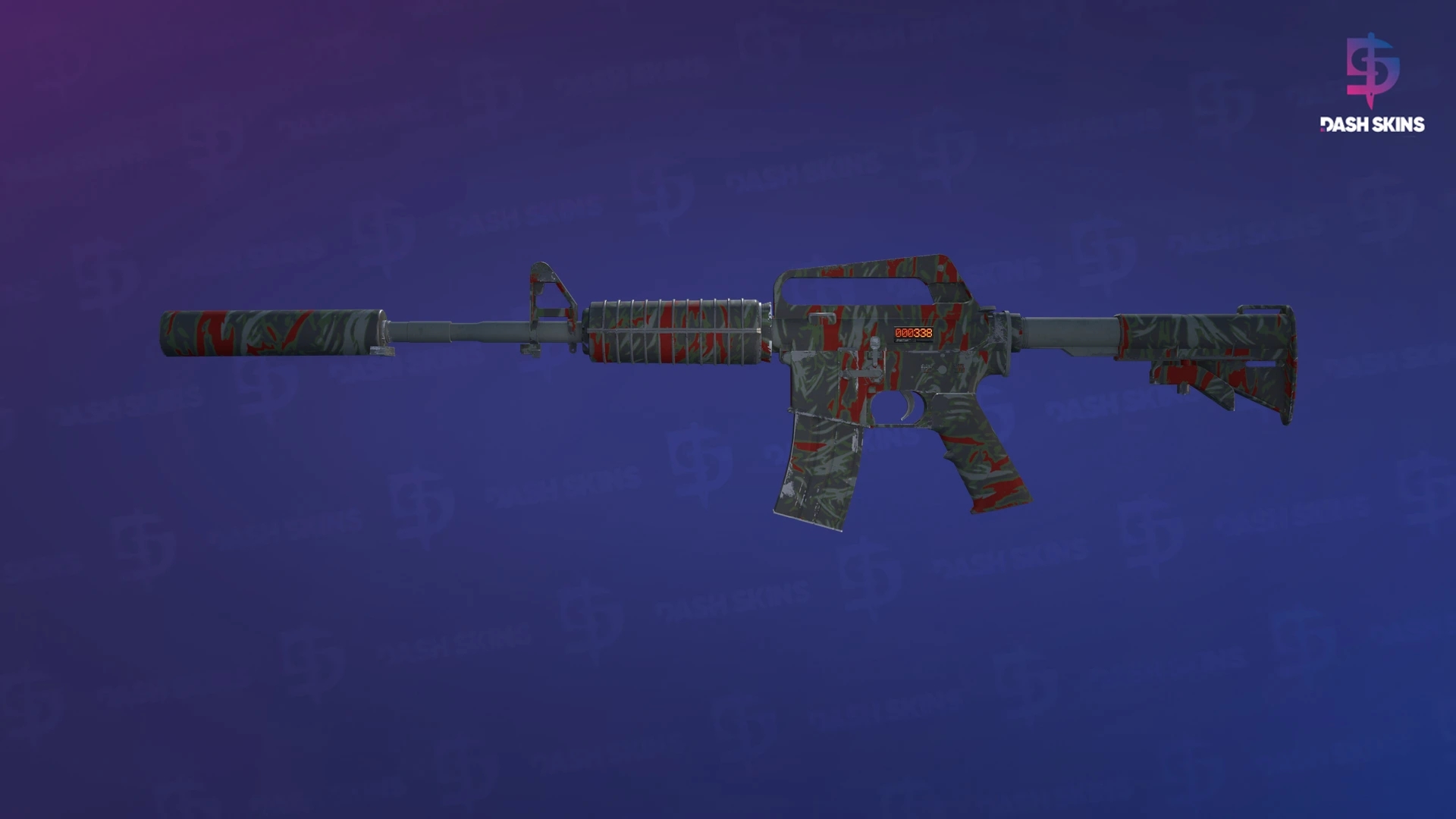 StatTrak™ M4A1-S | Blood Tiger (Field-Tested) Screenshot Playside