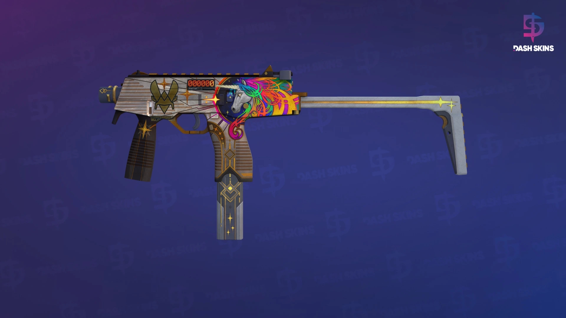 StatTrak™ MP9 | Starlight Protector (Field-Tested) Screenshot Playside