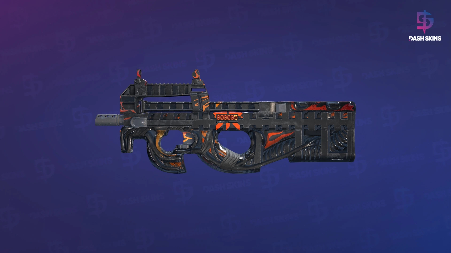 StatTrak™ P90 | Vent Rush (Field-Tested) Screenshot Playside