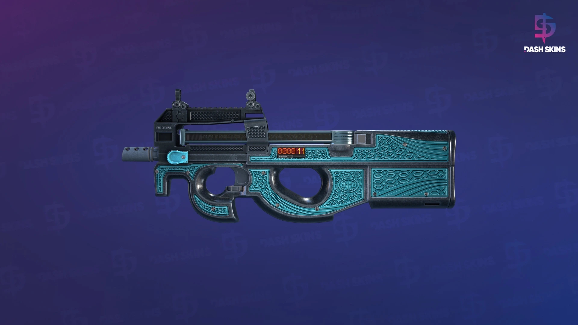 StatTrak™ P90 | Traction (Minimal Wear) Screenshot Playside