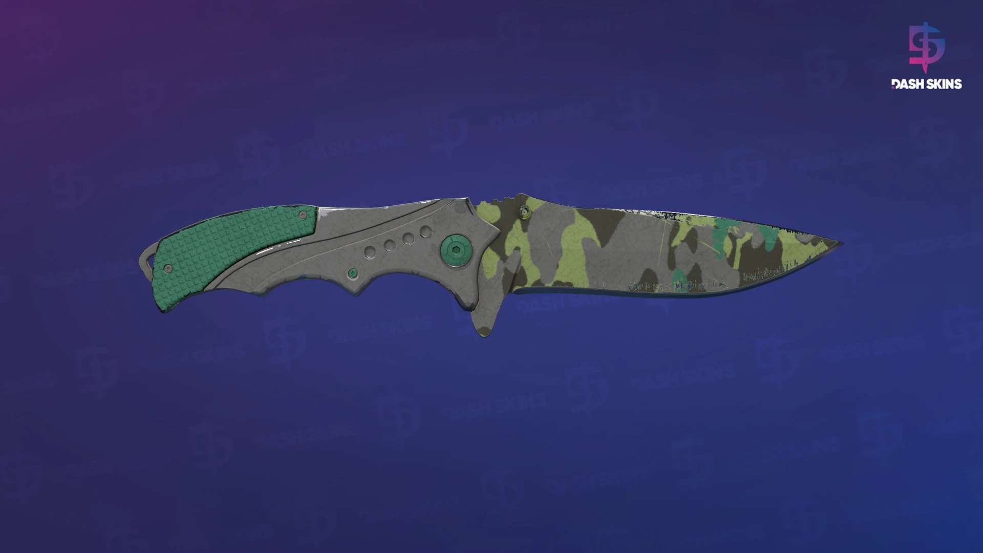 ★ Nomad Knife | Boreal Forest (Well-Worn) Screenshot Playside
