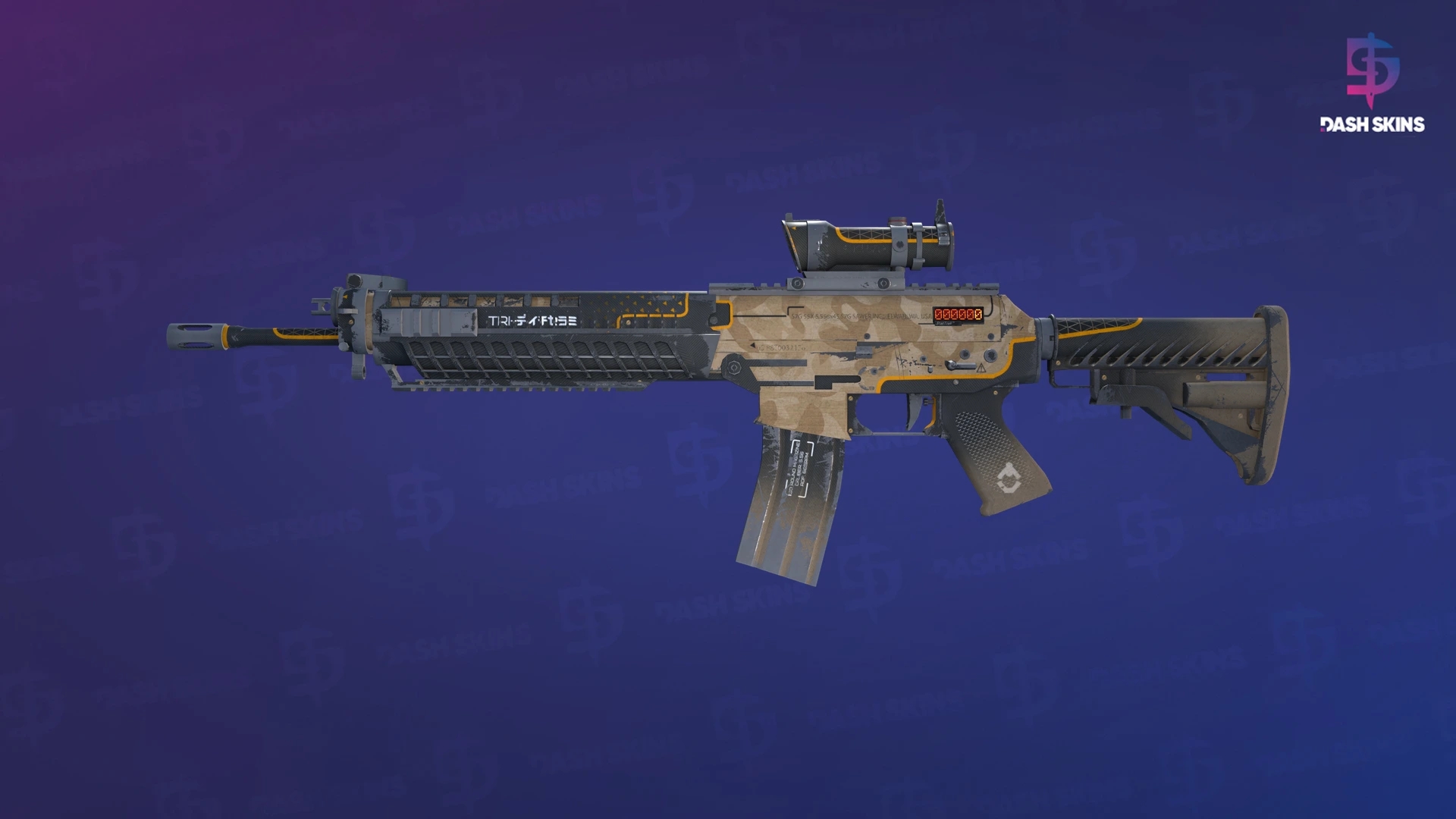 StatTrak™ SG 553 | Triarch (Field-Tested) Screenshot Playside