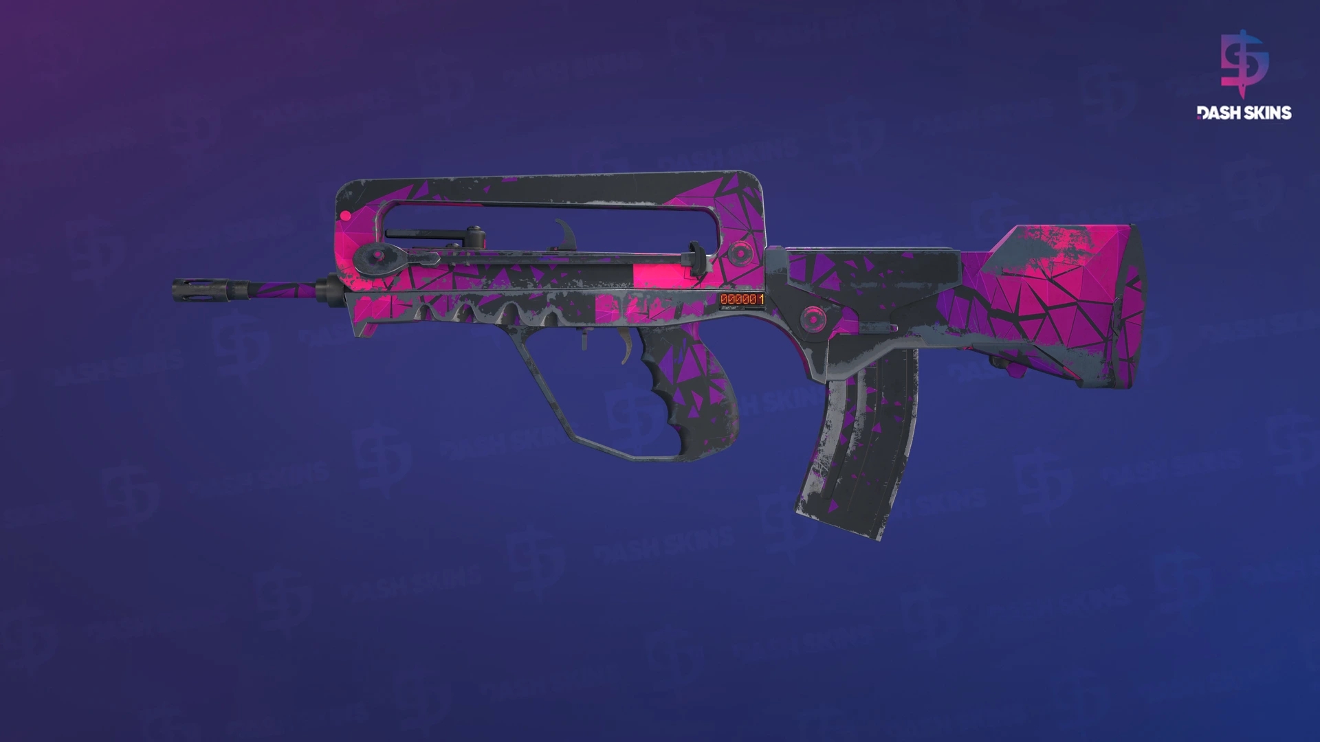 StatTrak™ FAMAS | Pulse (Field-Tested) Screenshot Playside