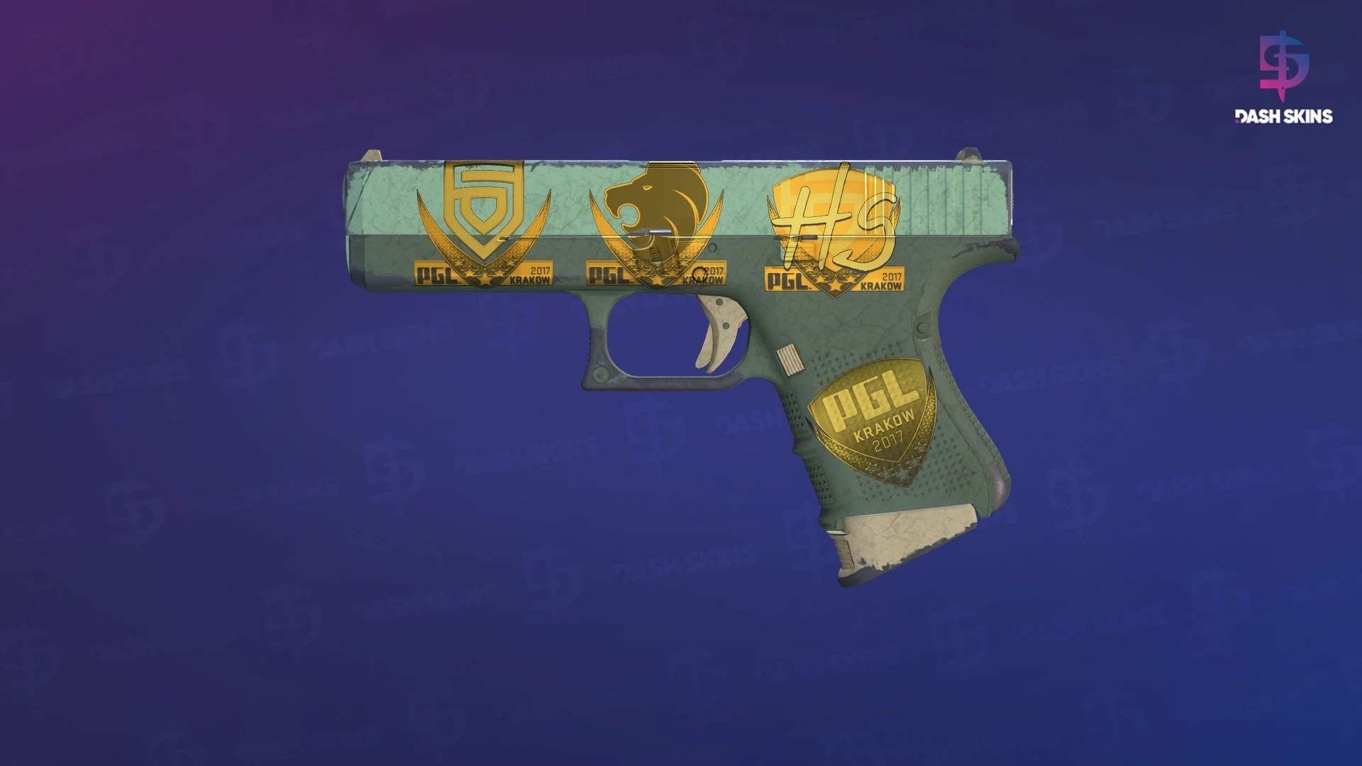 Souvenir Glock-18 | Groundwater (Field-Tested) Screenshot Playside