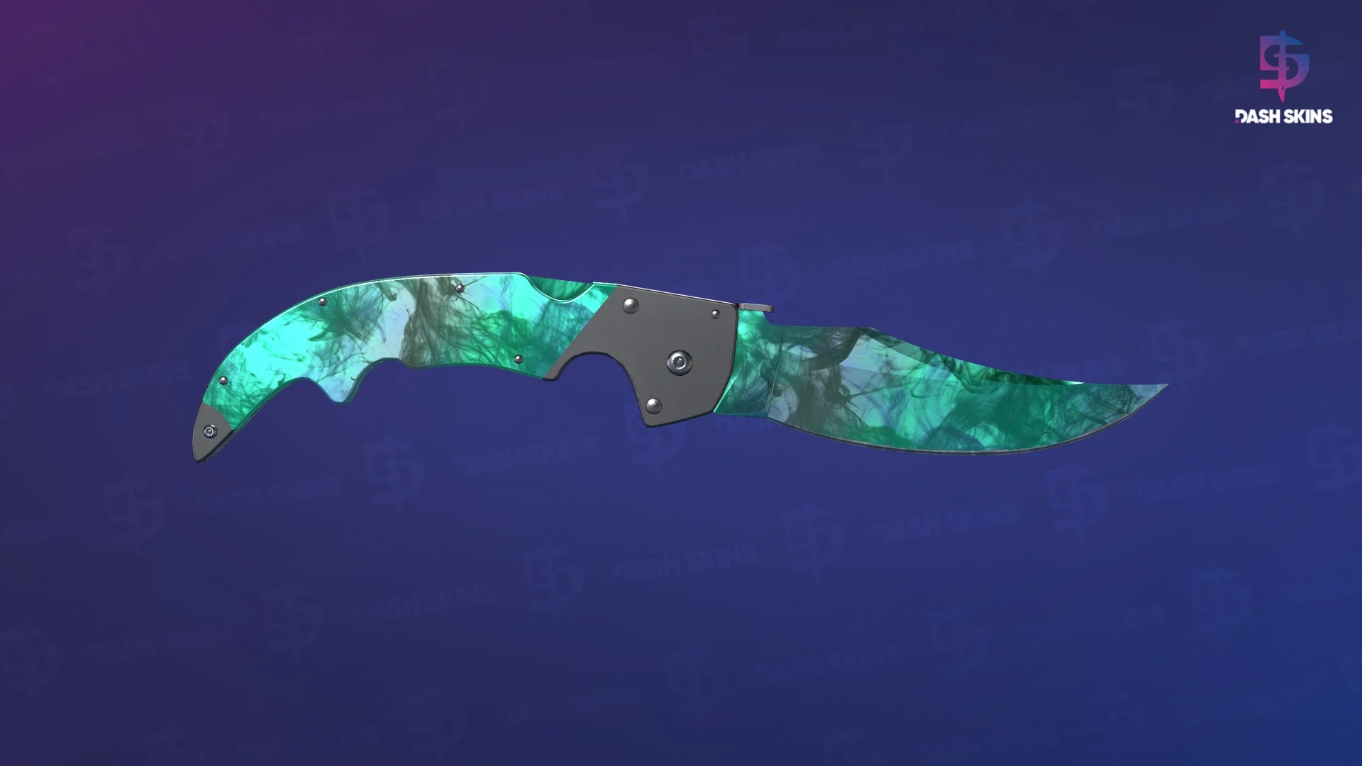 ★ Falchion Knife | Gamma Doppler (Factory New) - Phase 2 Screenshot Playside