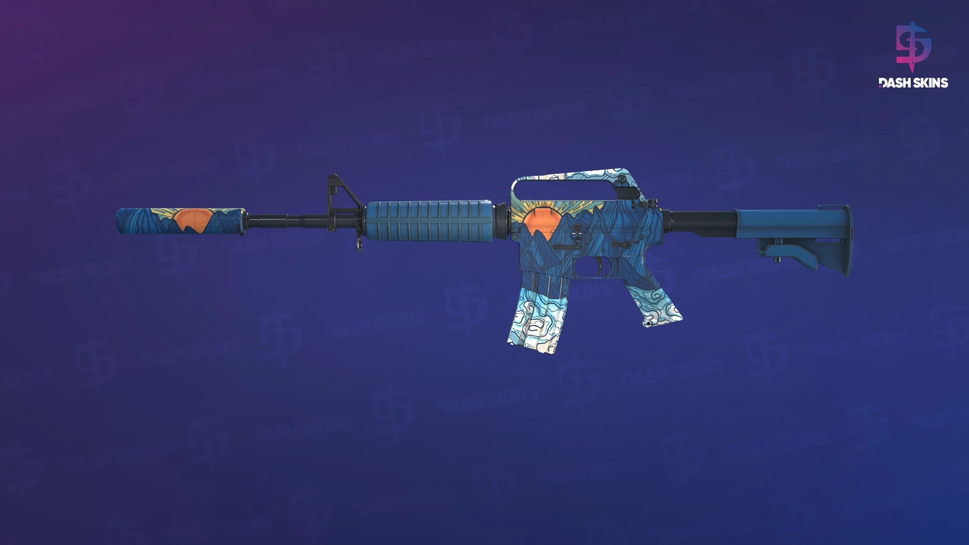 M4A1-S | Solitude (Minimal Wear) Screenshot Playside