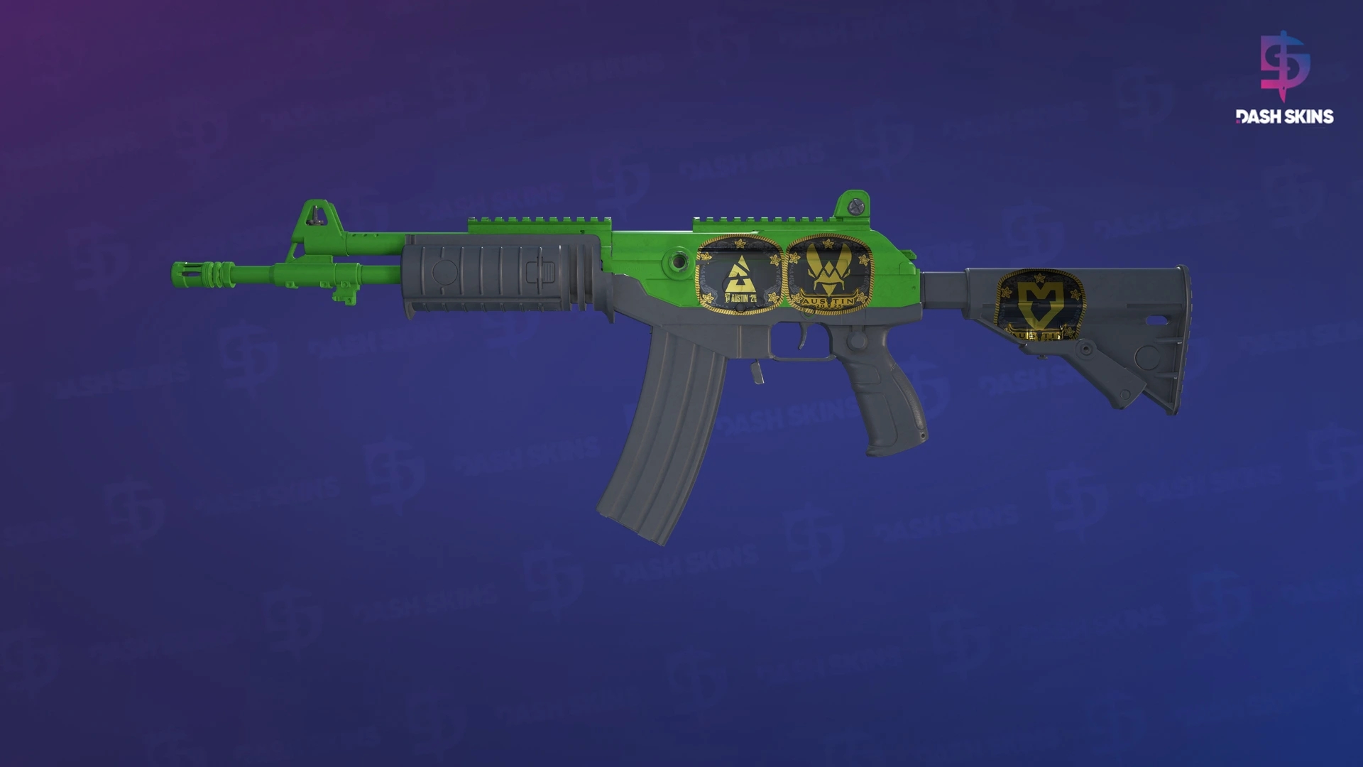 Souvenir Galil AR | Green Apple (Minimal Wear) Screenshot Playside