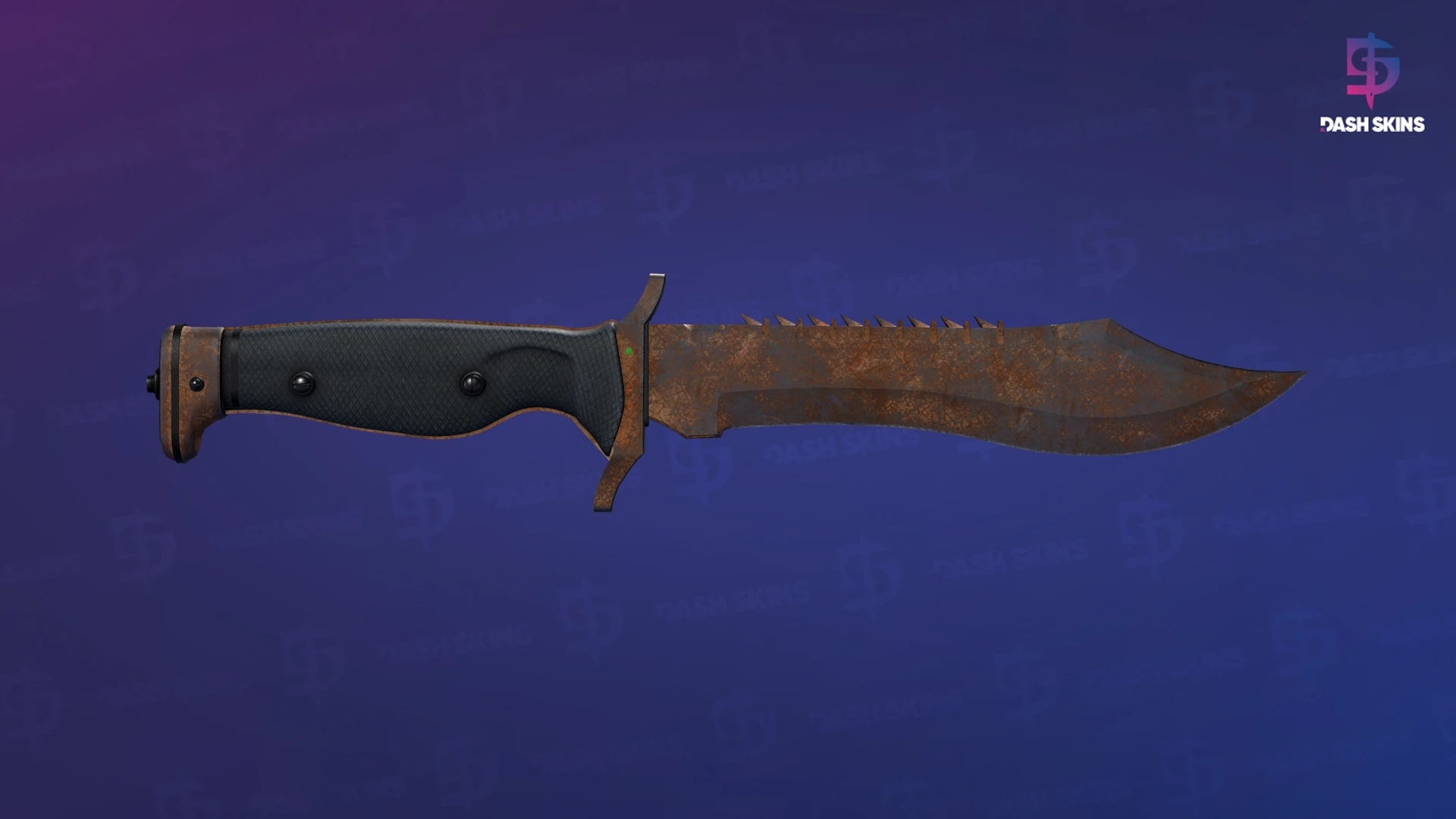 ★ Bowie Knife | Rust Coat (Battle-Scarred) Screenshot Playside