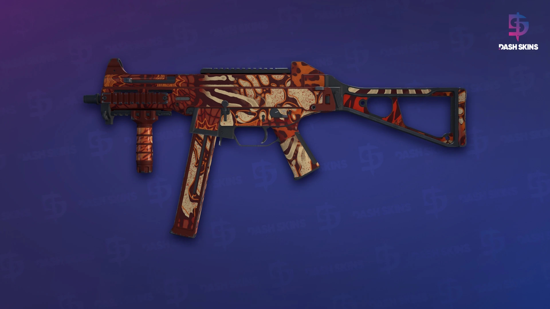 UMP-45 | Warm Blooded (Field-Tested) Screenshot Playside