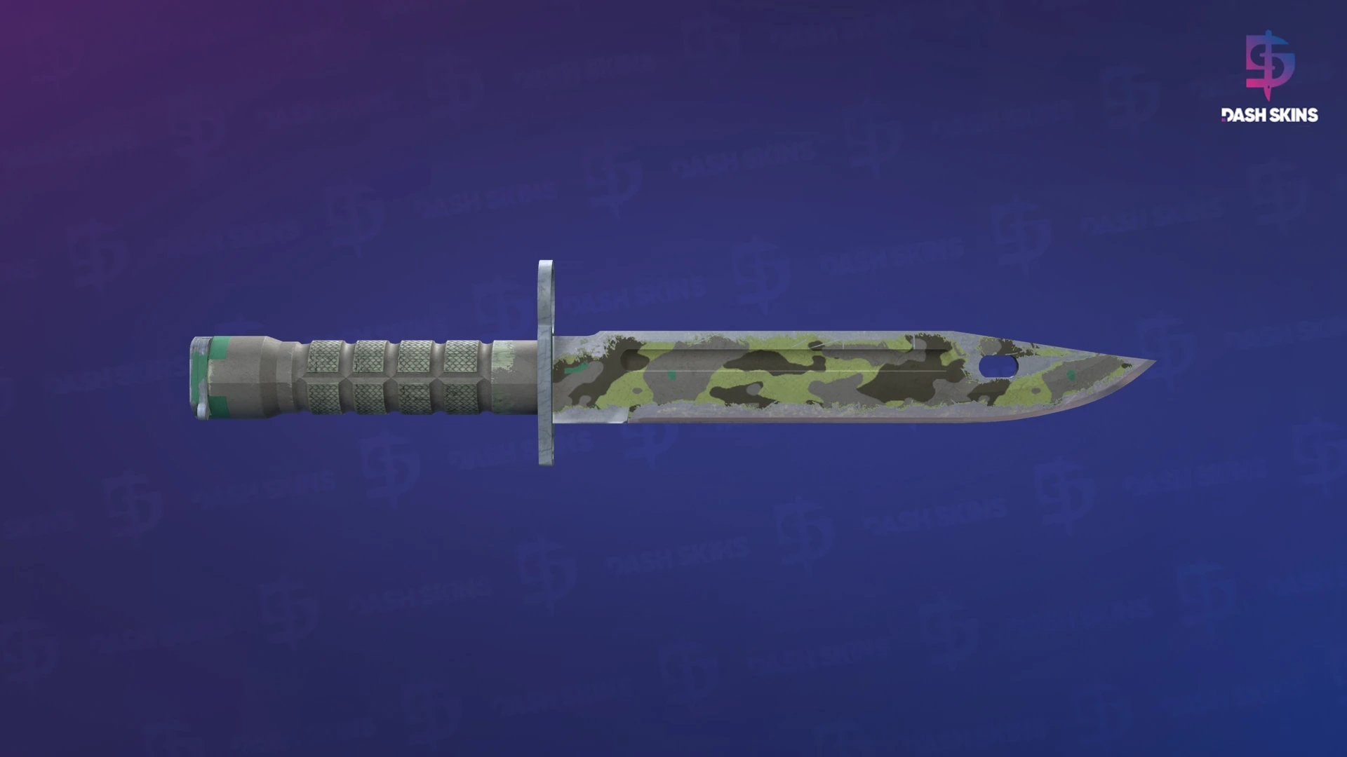 ★ Bayonet | Boreal Forest (Battle-Scarred) Screenshot Playside