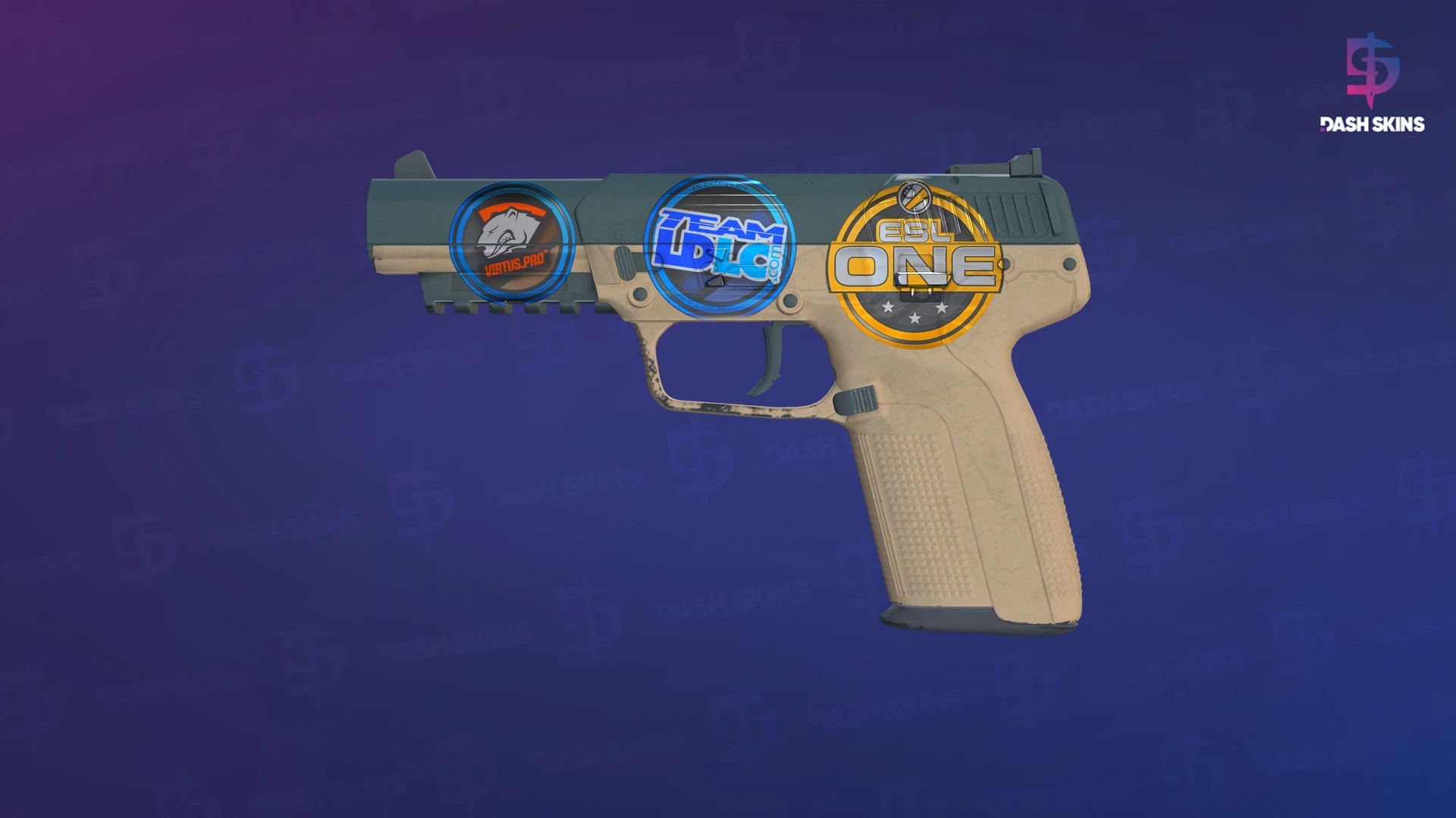 Souvenir Five-SeveN | Contractor (Minimal Wear) Screenshot Playside