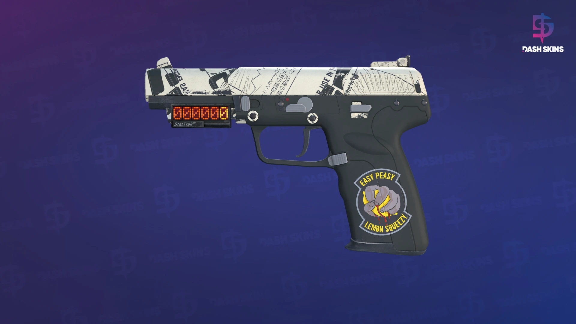 StatTrak™ Five-SeveN | Kami (Minimal Wear) Screenshot Playside