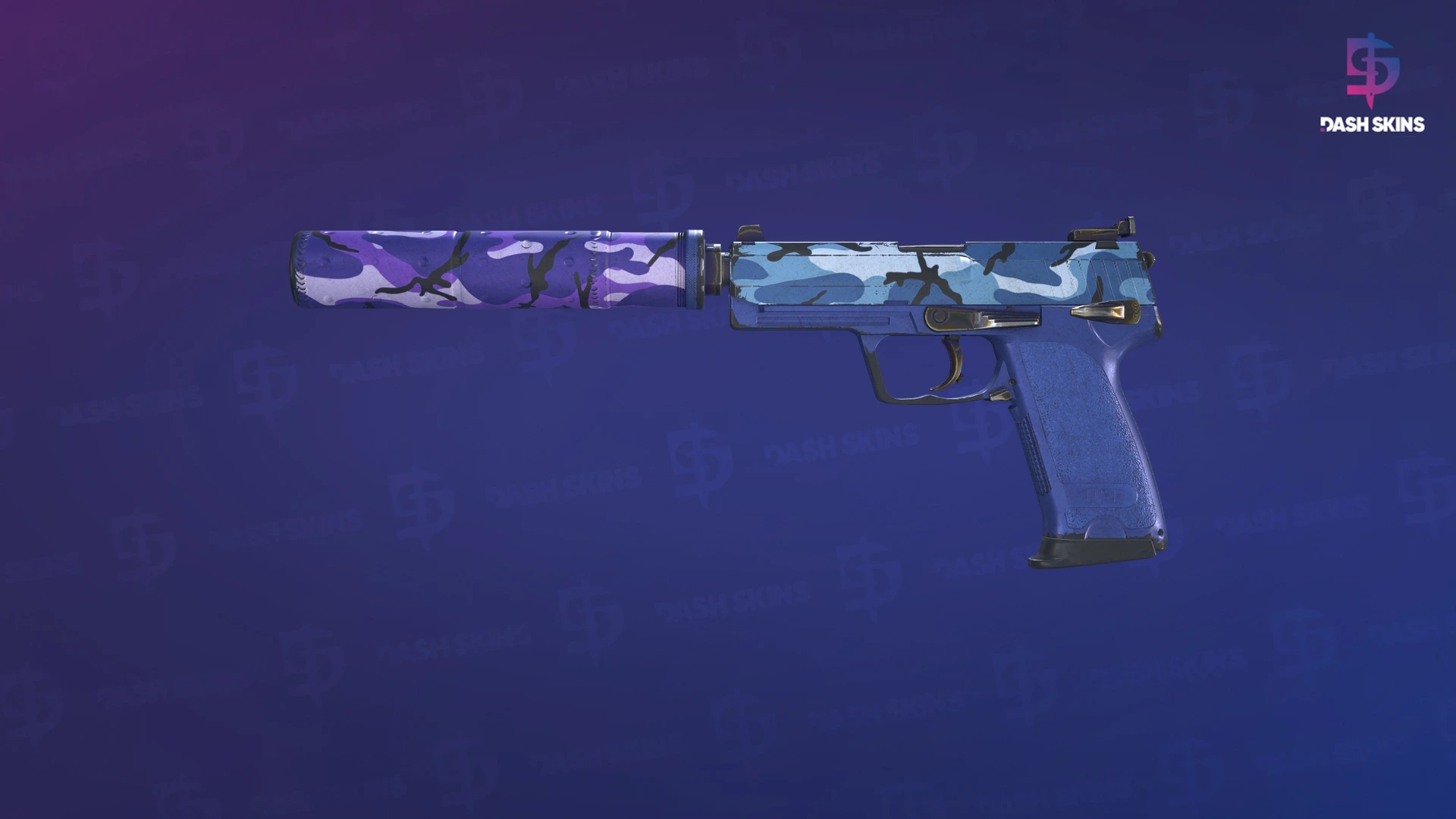 USP-S | Alpine Camo (Well-Worn) Screenshot Playside