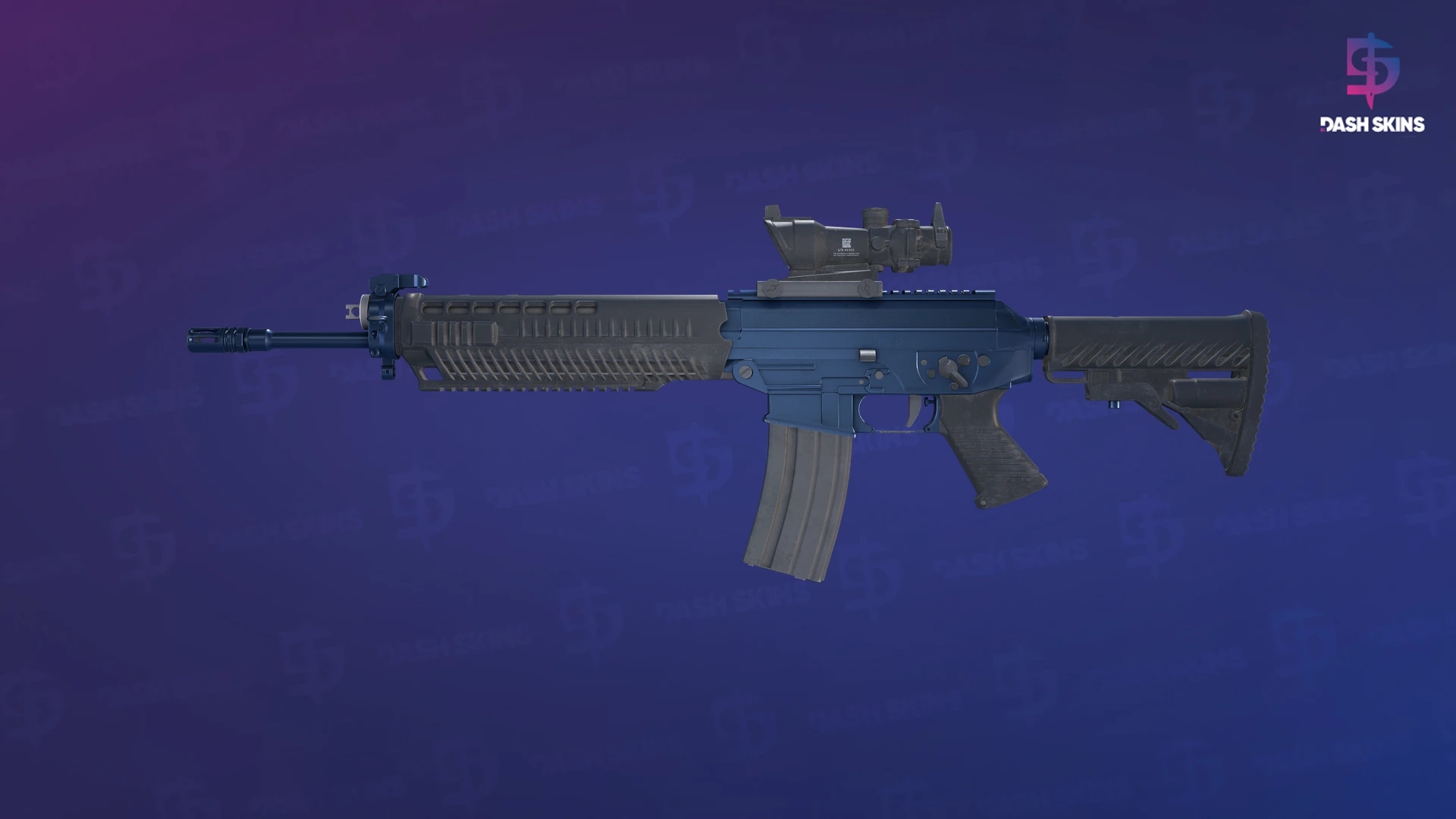 SG 553 | Anodized Navy (Factory New) Screenshot Playside