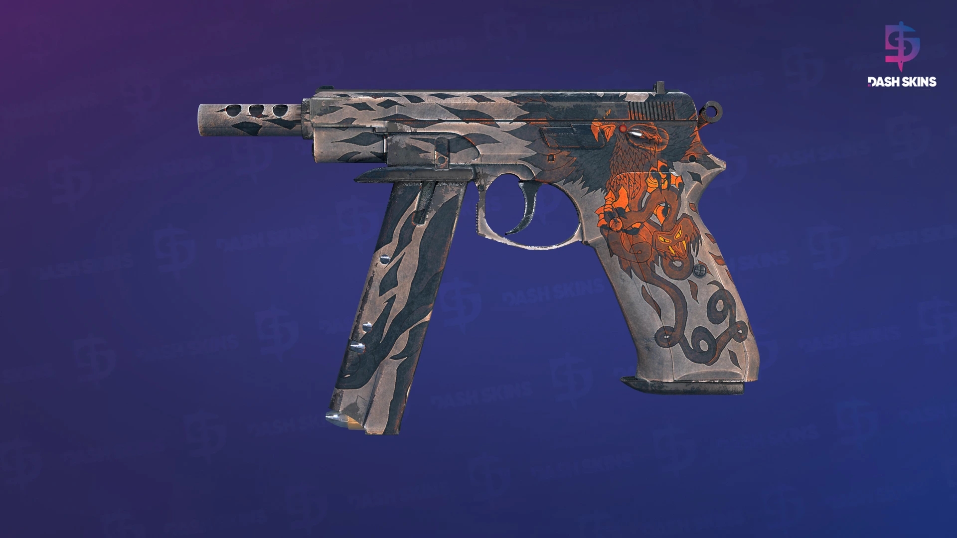 CZ75-Auto | Circaetus (Field-Tested) Screenshot Playside