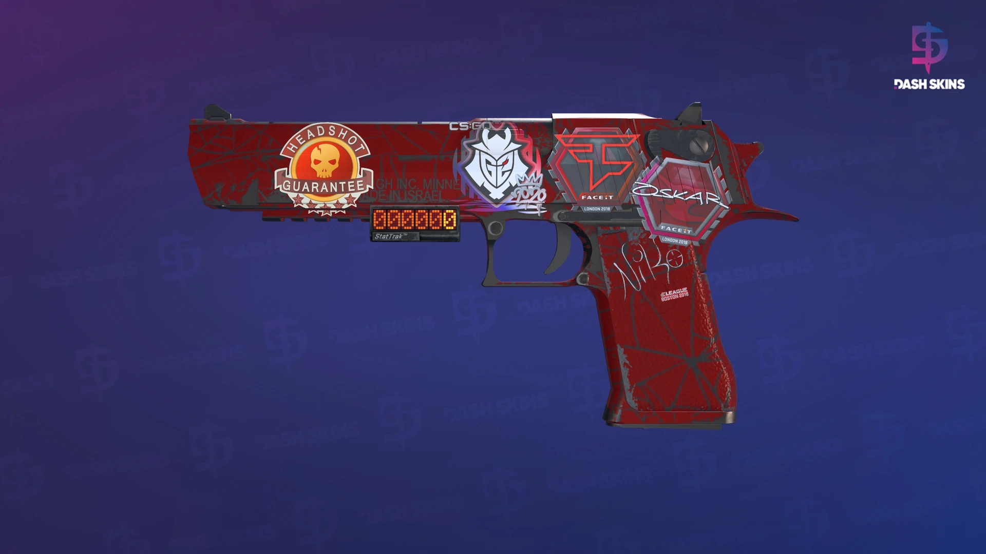 StatTrak™ Desert Eagle | Crimson Web (Field-Tested) Screenshot Playside
