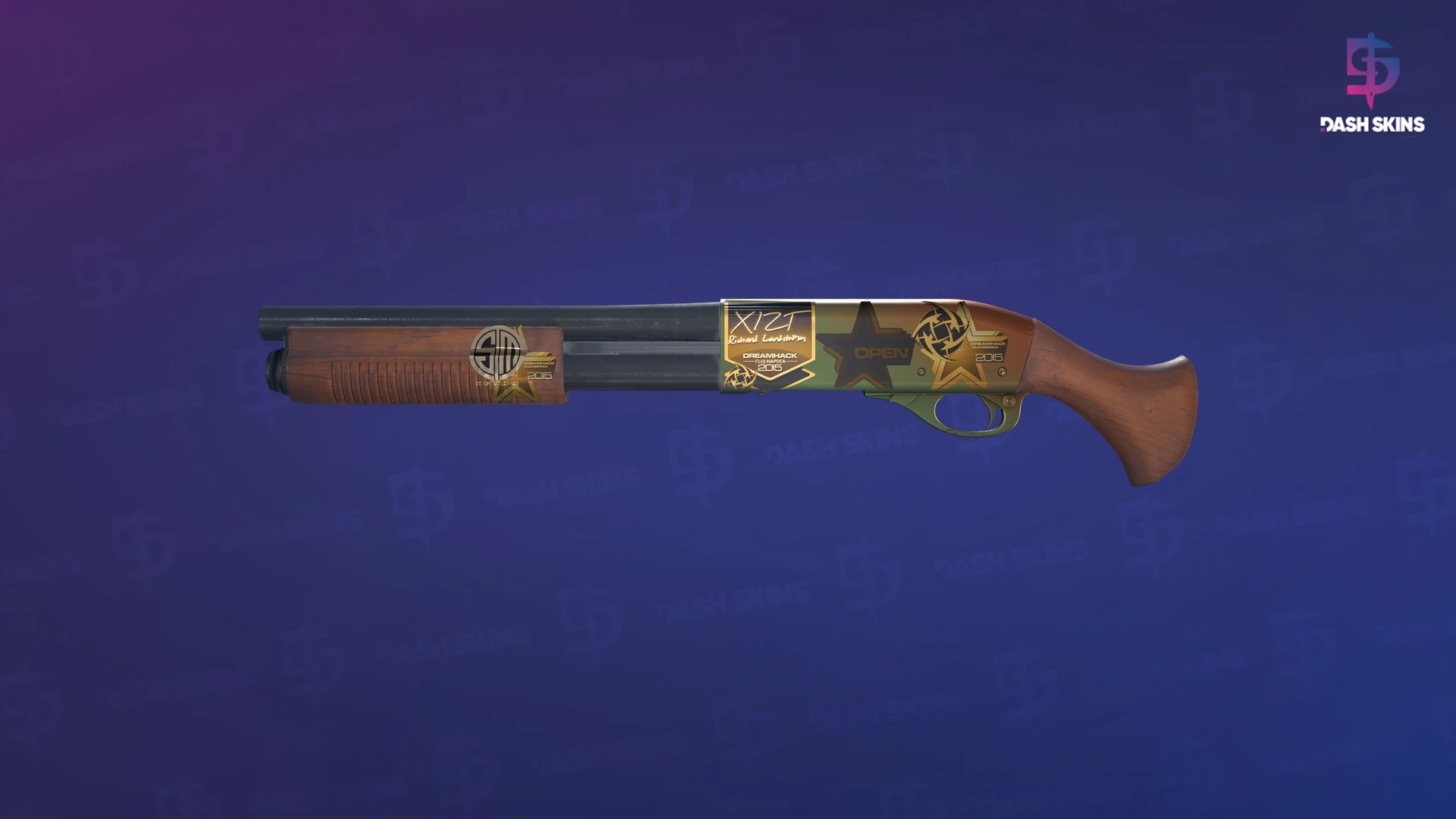 Souvenir Sawed-Off | Amber Fade (Minimal Wear) Screenshot Playside