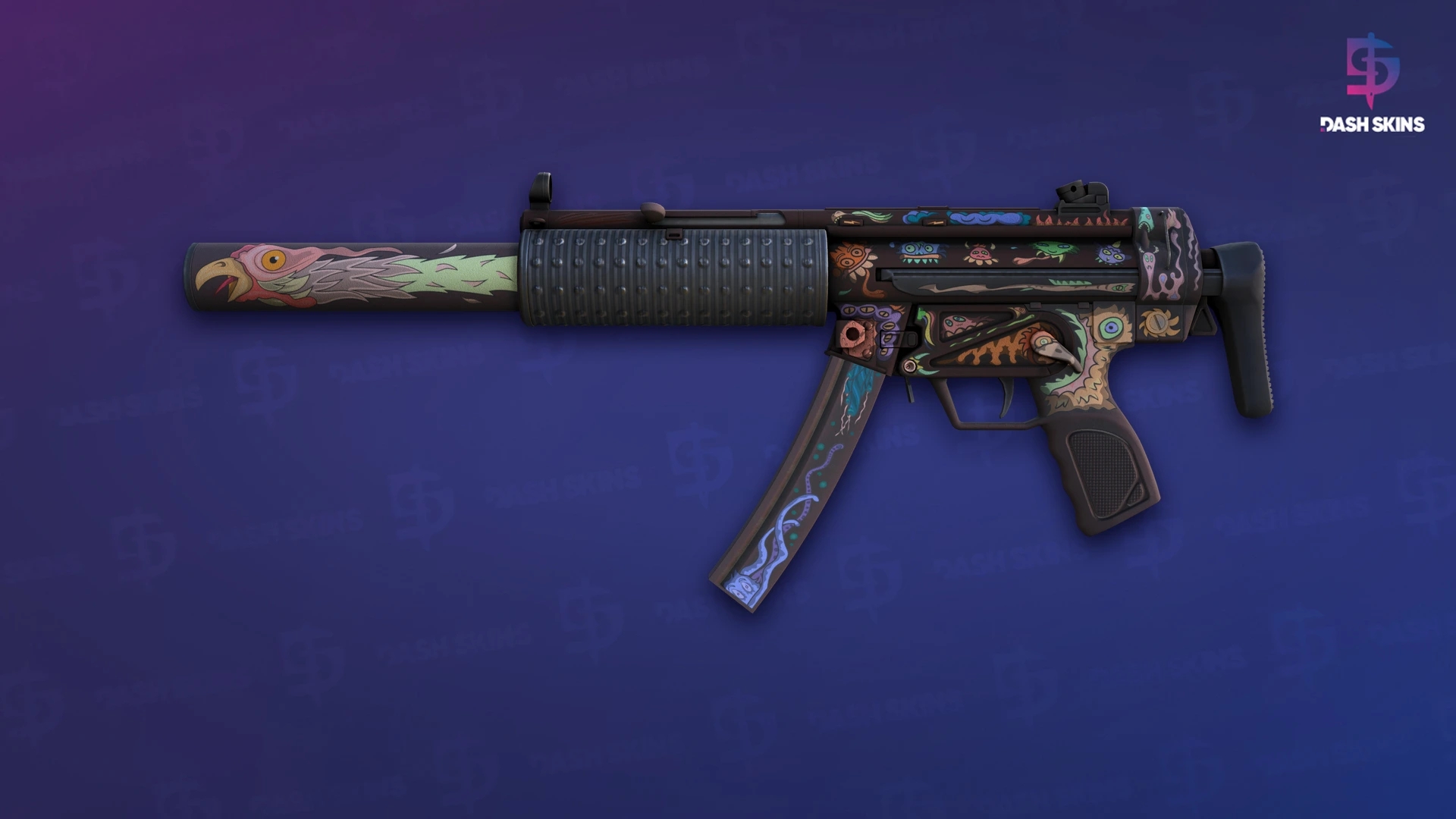 MP5-SD | Necro Jr. (Factory New) Screenshot Playside