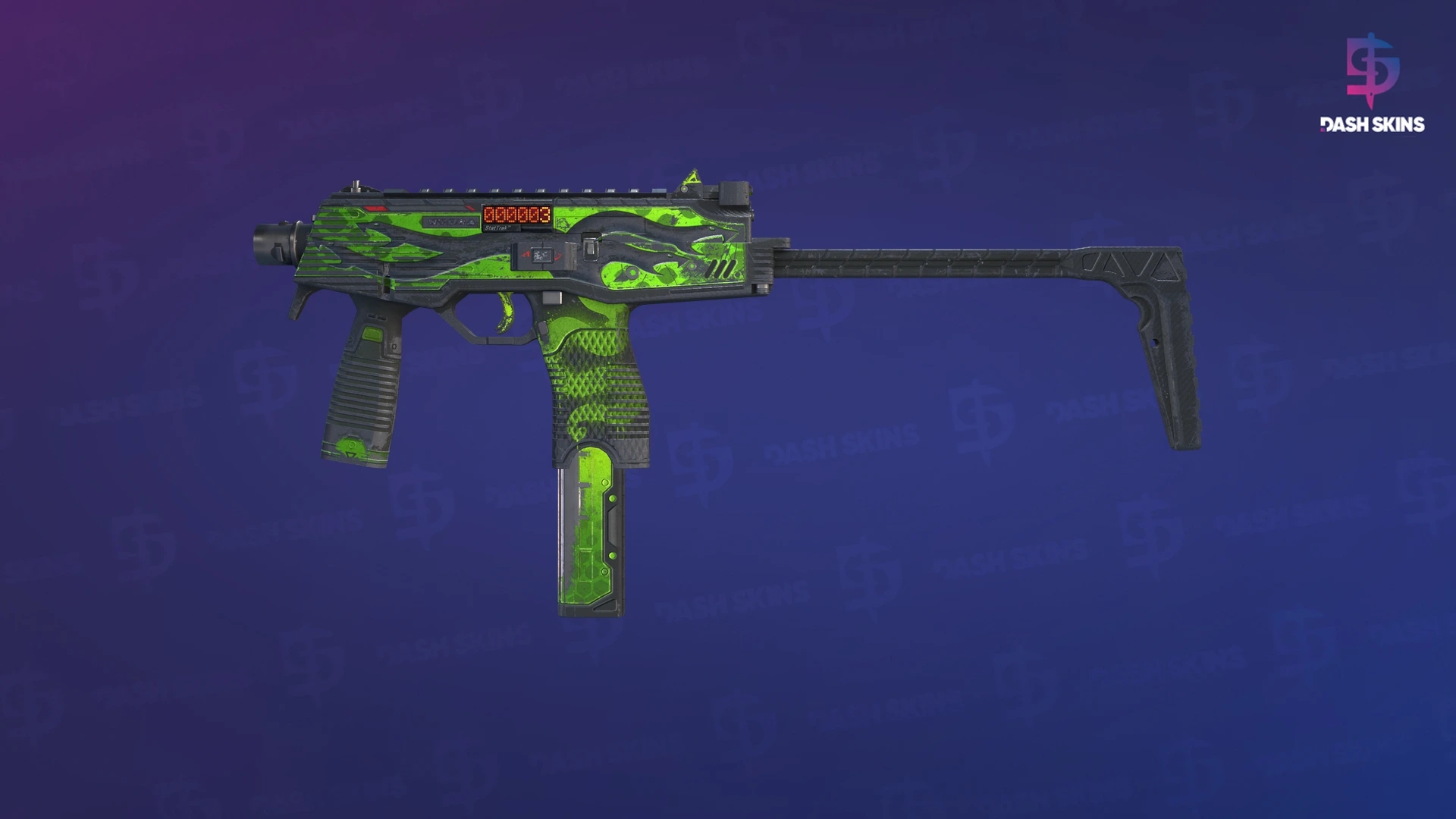 StatTrak™ MP9 | Hydra (Battle-Scarred) Screenshot Playside