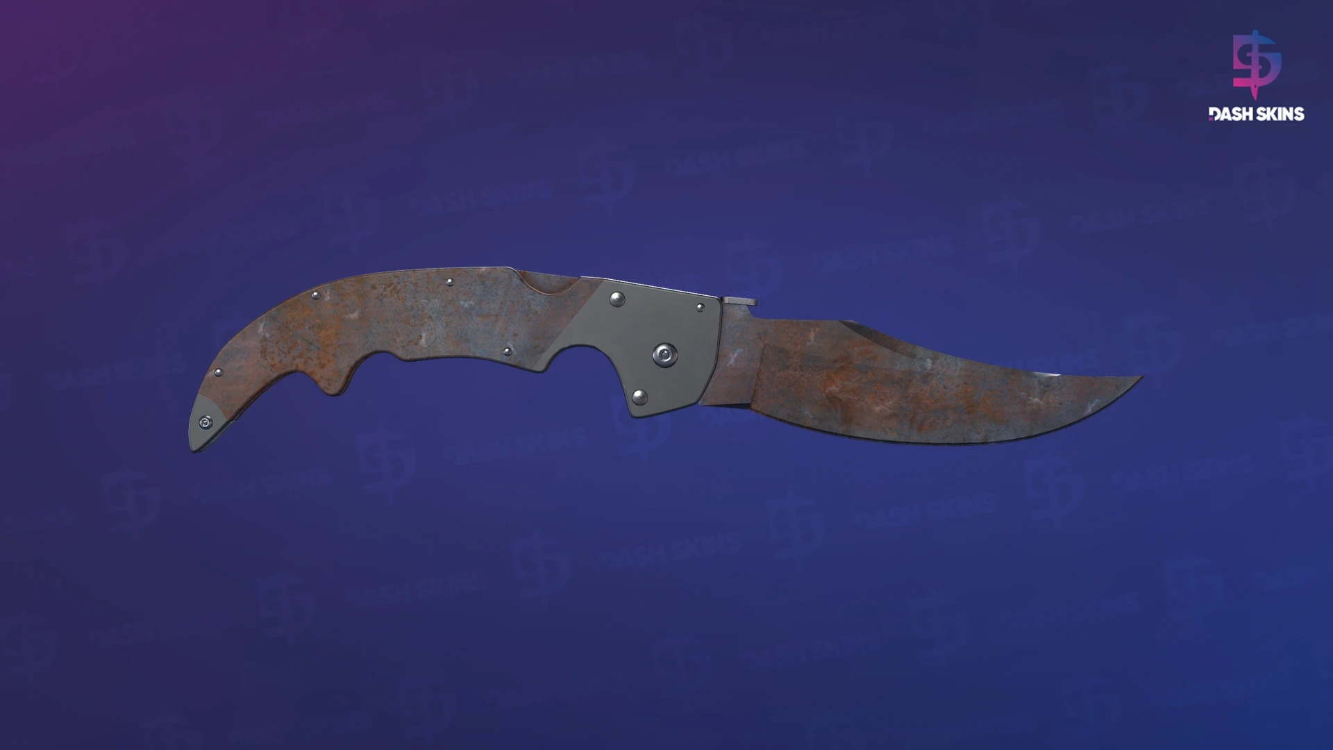★ Falchion Knife | Rust Coat (Battle-Scarred) Screenshot Playside
