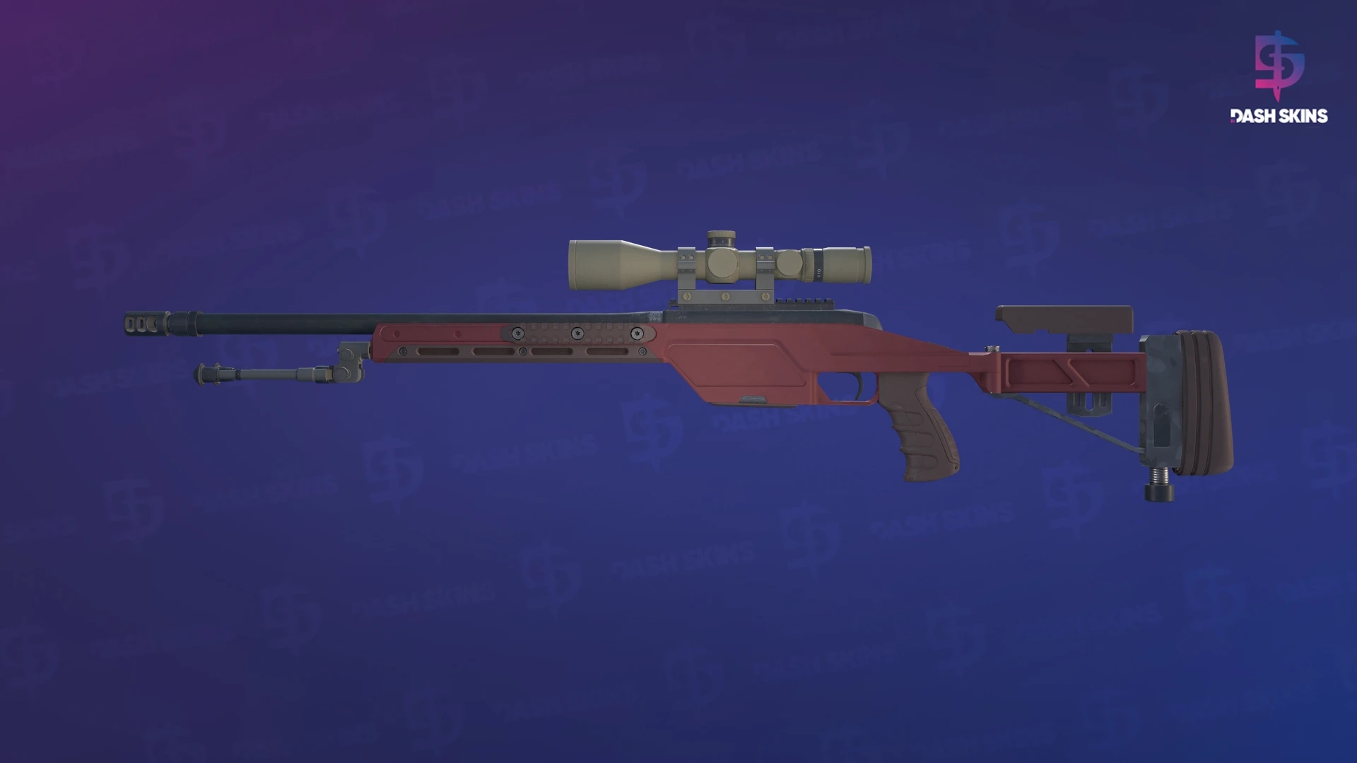 SSG 08 | Red Stone (Factory New) Screenshot Playside