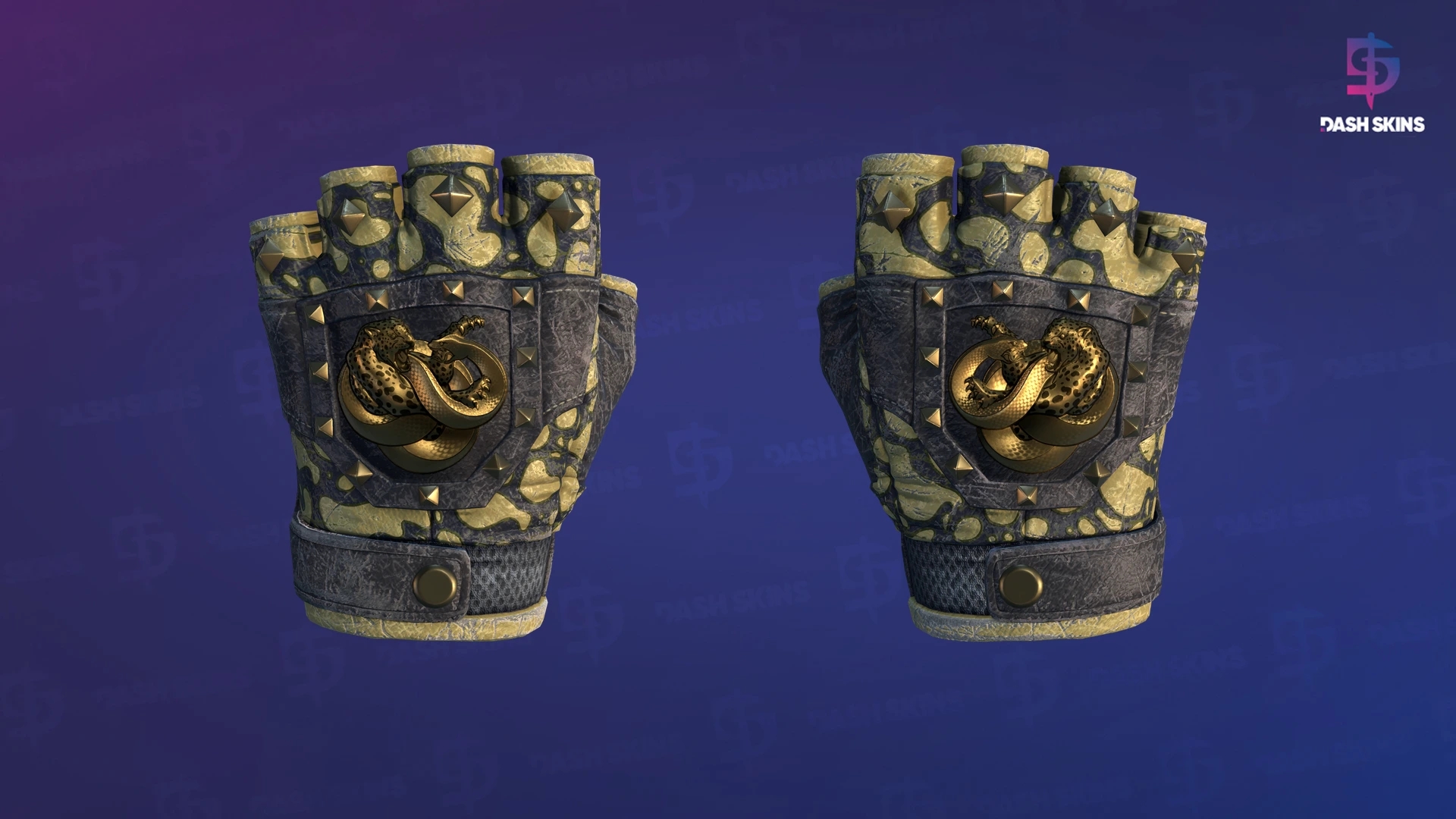 ★ Broken Fang Gloves | Yellow-banded (Battle-Scarred) Screenshot Playside