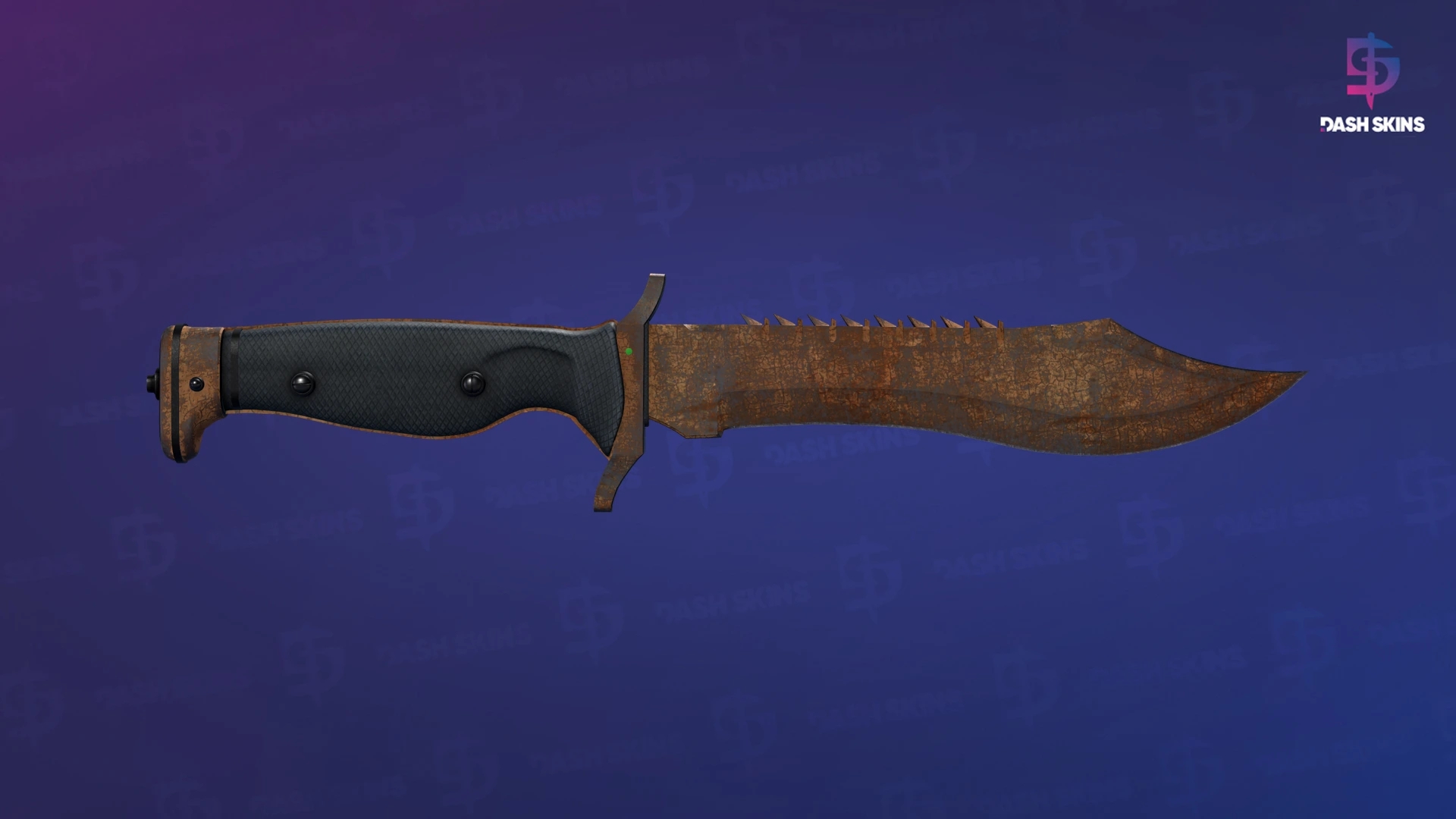 ★ Bowie Knife | Rust Coat (Battle-Scarred) Screenshot Playside