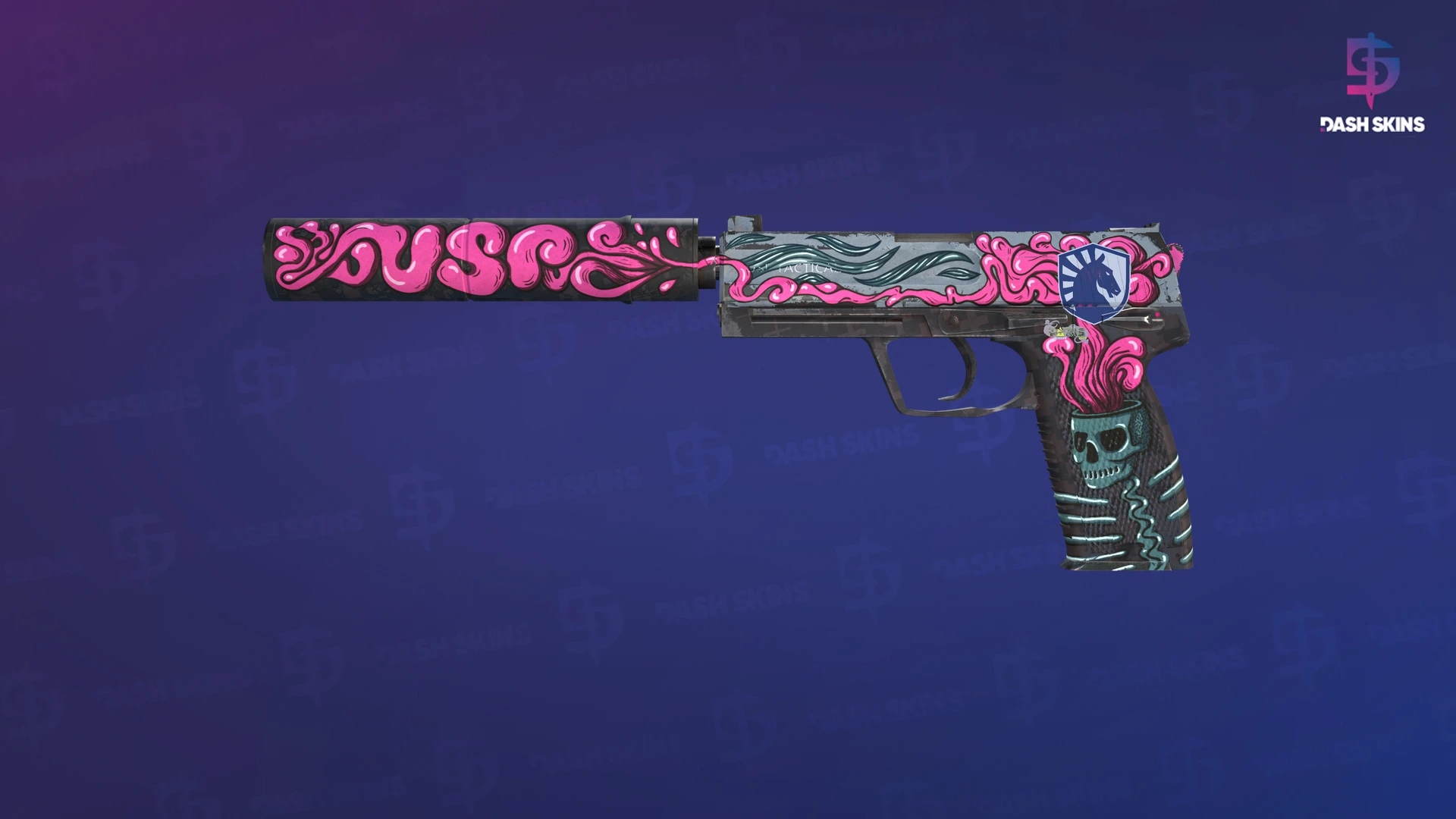 USP-S | Cortex (Well-Worn) Screenshot Playside