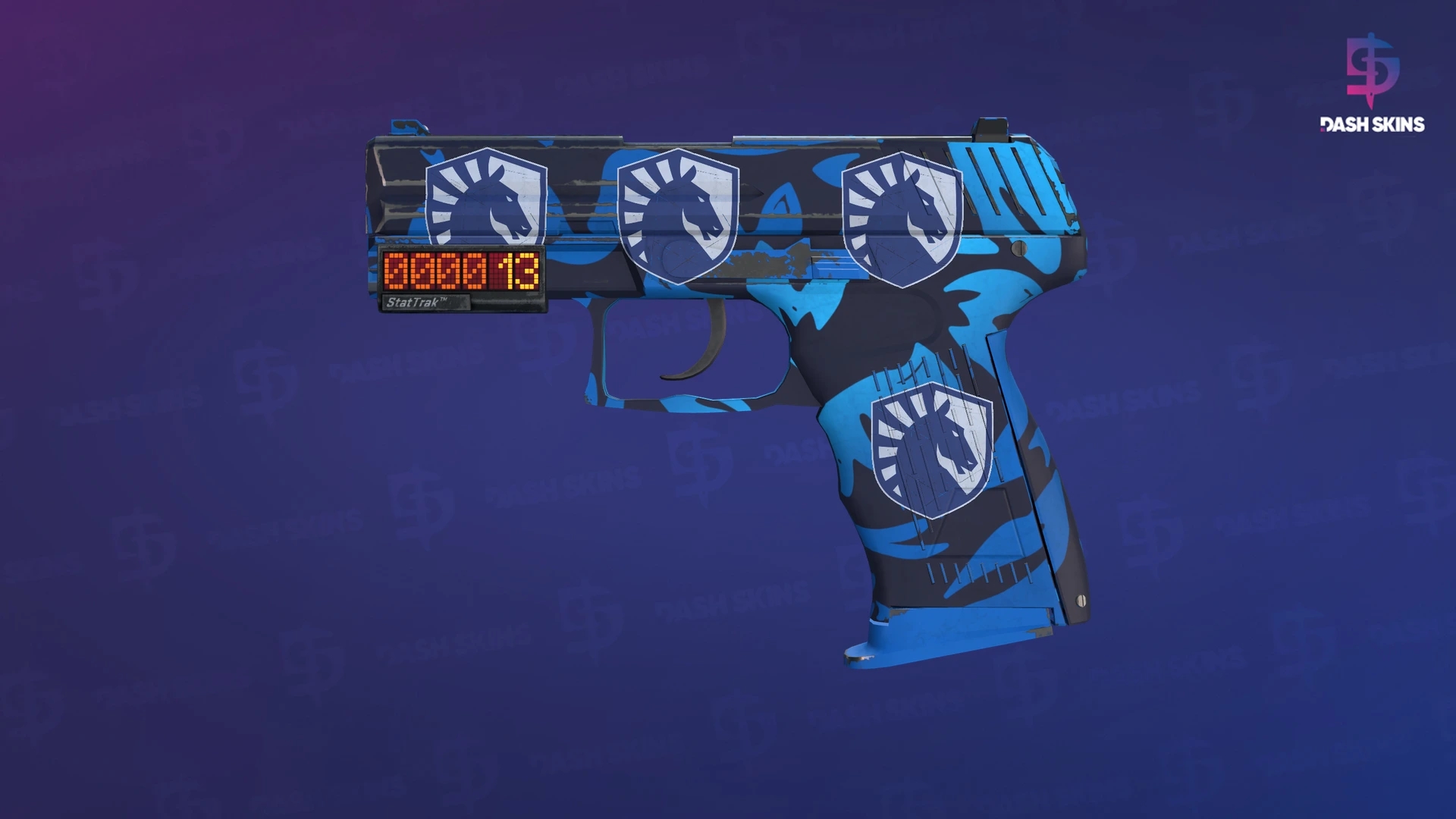 StatTrak™ P2000 | Oceanic (Minimal Wear) Screenshot Playside