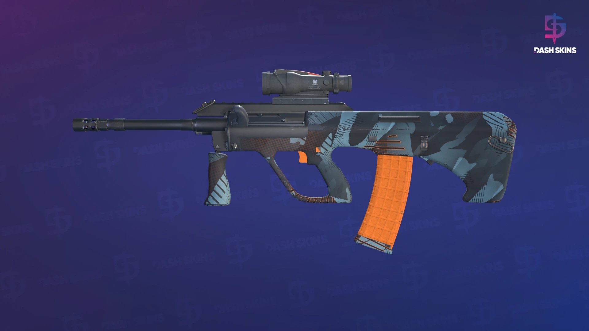 AUG | Amber Slipstream (Factory New) Screenshot Playside