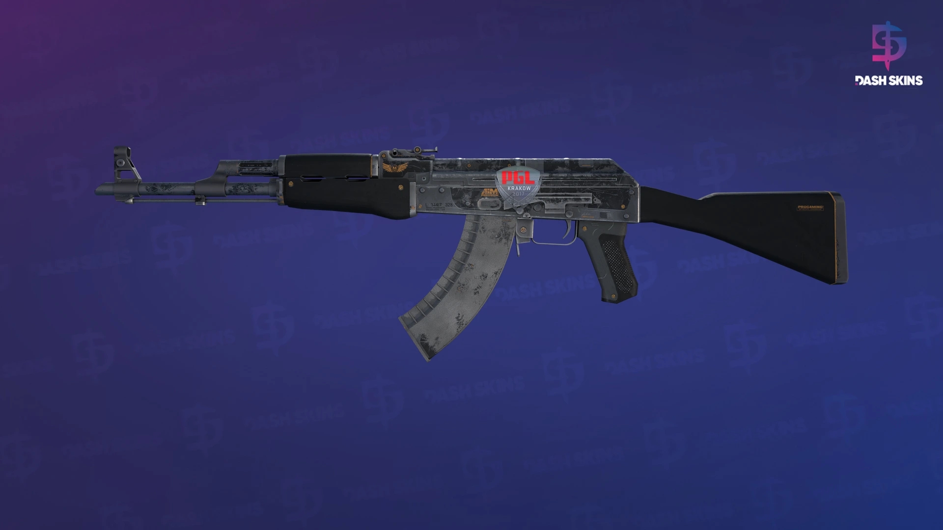 AK-47 | Elite Build (Battle-Scarred) Screenshot Playside