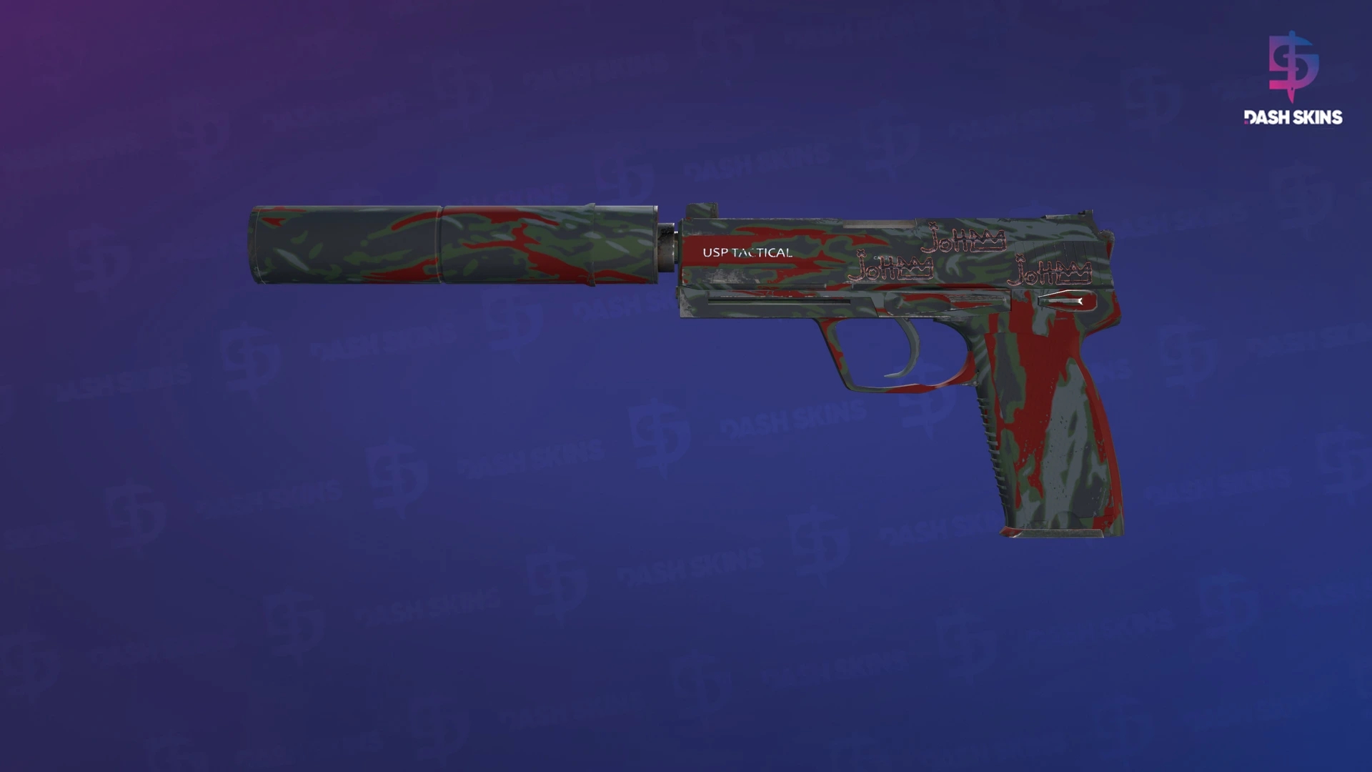 USP-S | Blood Tiger (Minimal Wear) Screenshot Playside