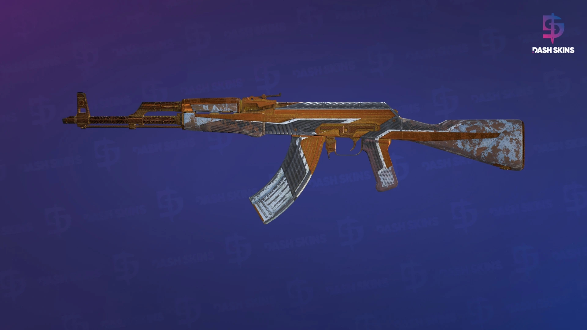 AK-47 | The Oligarch (Battle-Scarred) Screenshot Playside