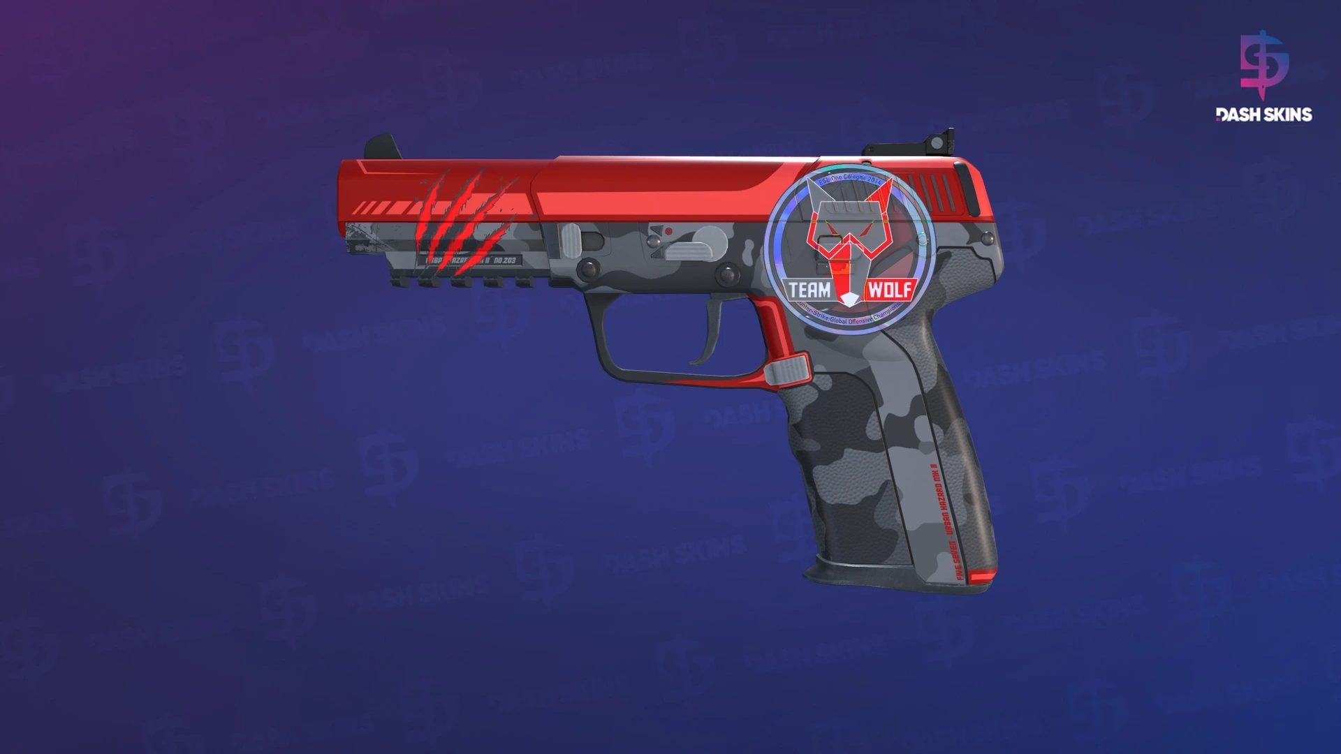 Five-SeveN | Urban Hazard (Factory New) Screenshot Playside