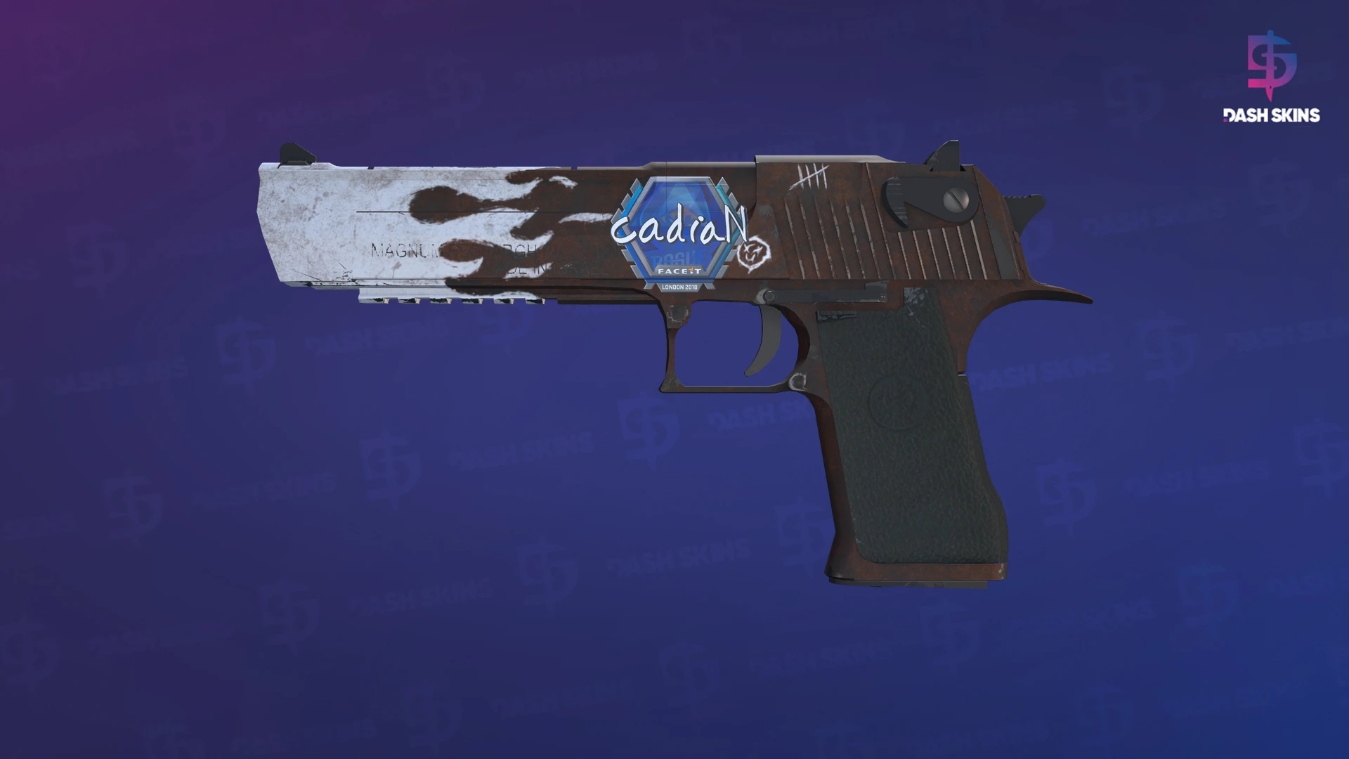 Desert Eagle | Oxide Blaze (Minimal Wear) Screenshot Playside