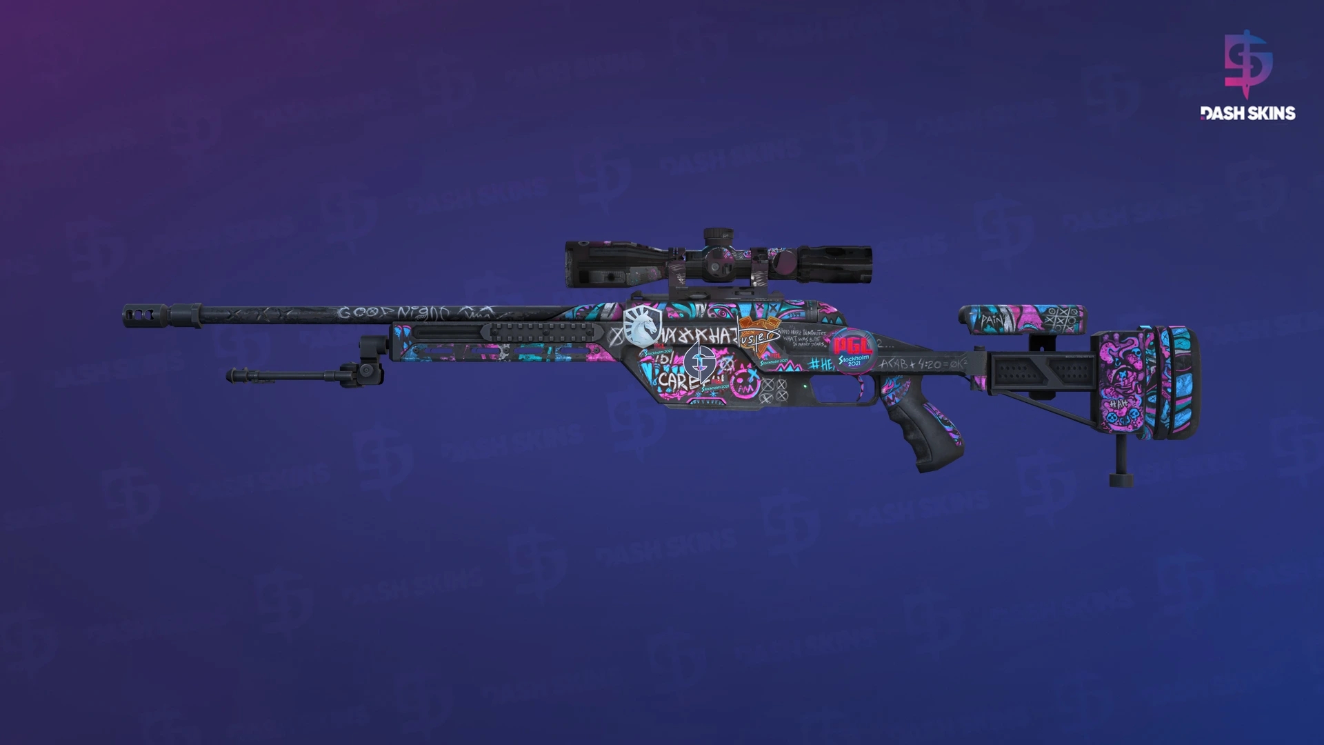 SSG 08 | Fever Dream (Field-Tested) Screenshot Playside