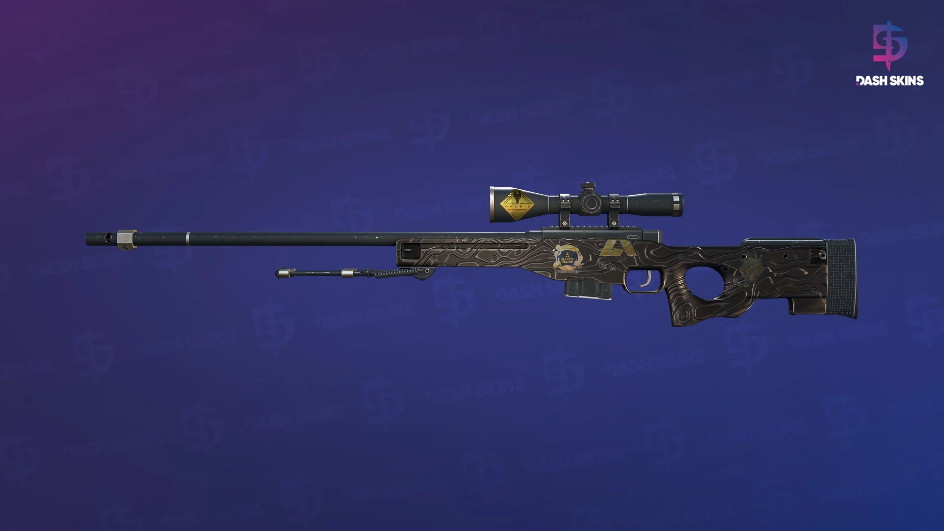 Souvenir AWP | Black Nile (Field-Tested) Screenshot Playside