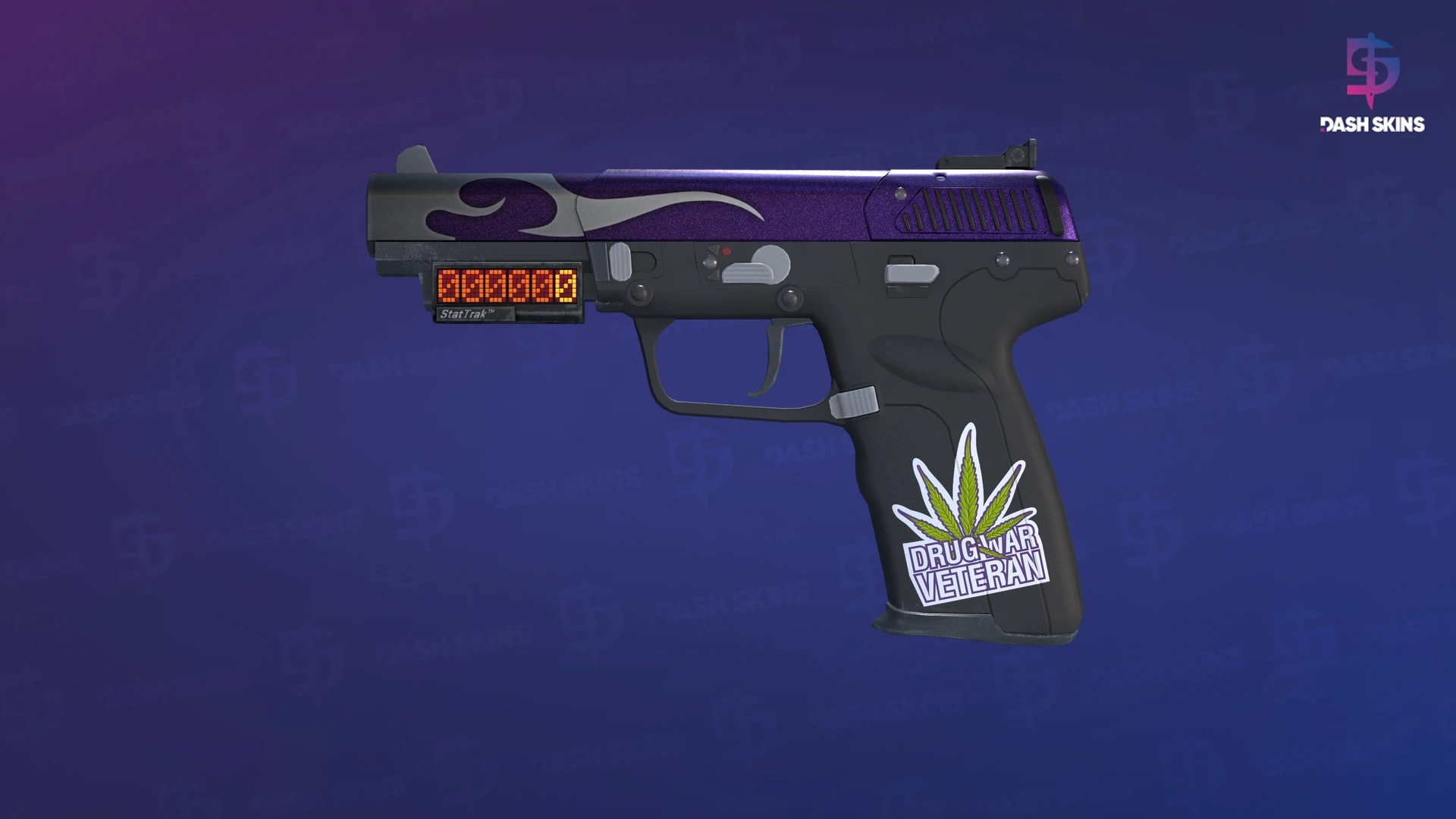 StatTrak™ Five-SeveN | Flame Test (Minimal Wear) Screenshot Playside