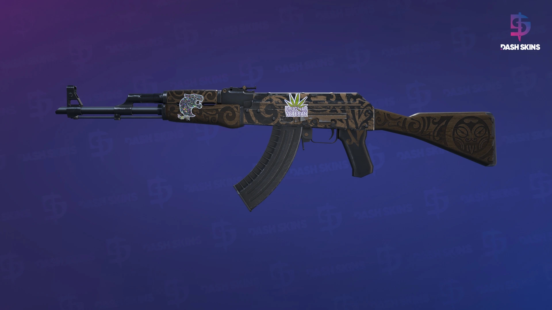 AK-47 | Uncharted (Field-Tested) Screenshot Playside