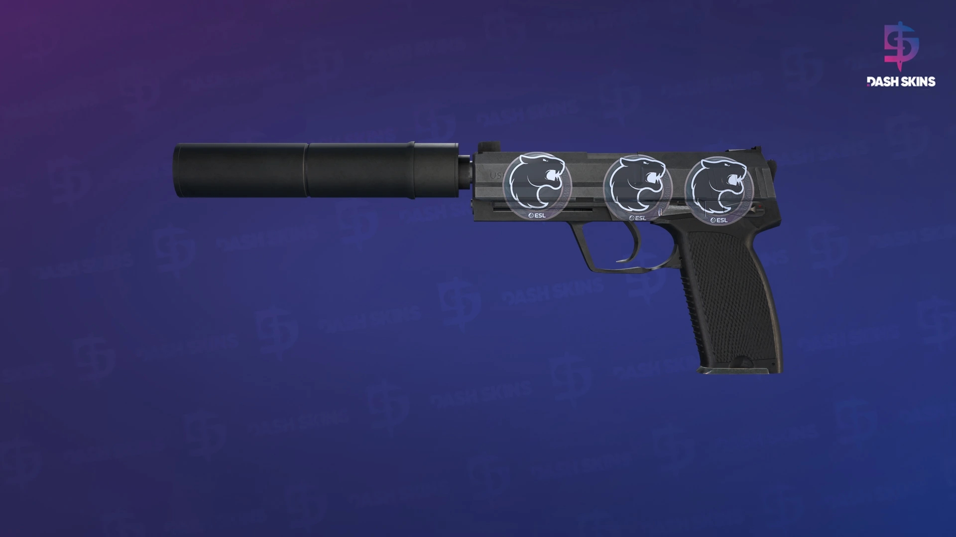 USP-S | Stainless (Battle-Scarred) Screenshot Playside