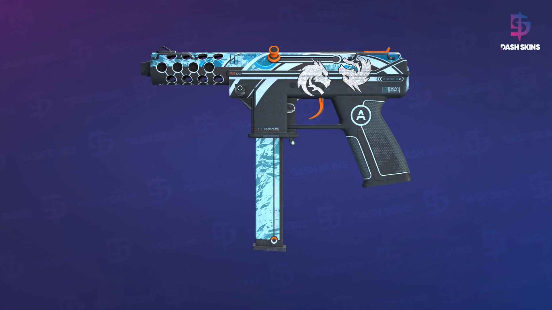 Tec-9 | Avalanche (Field-Tested) Screenshot Playside