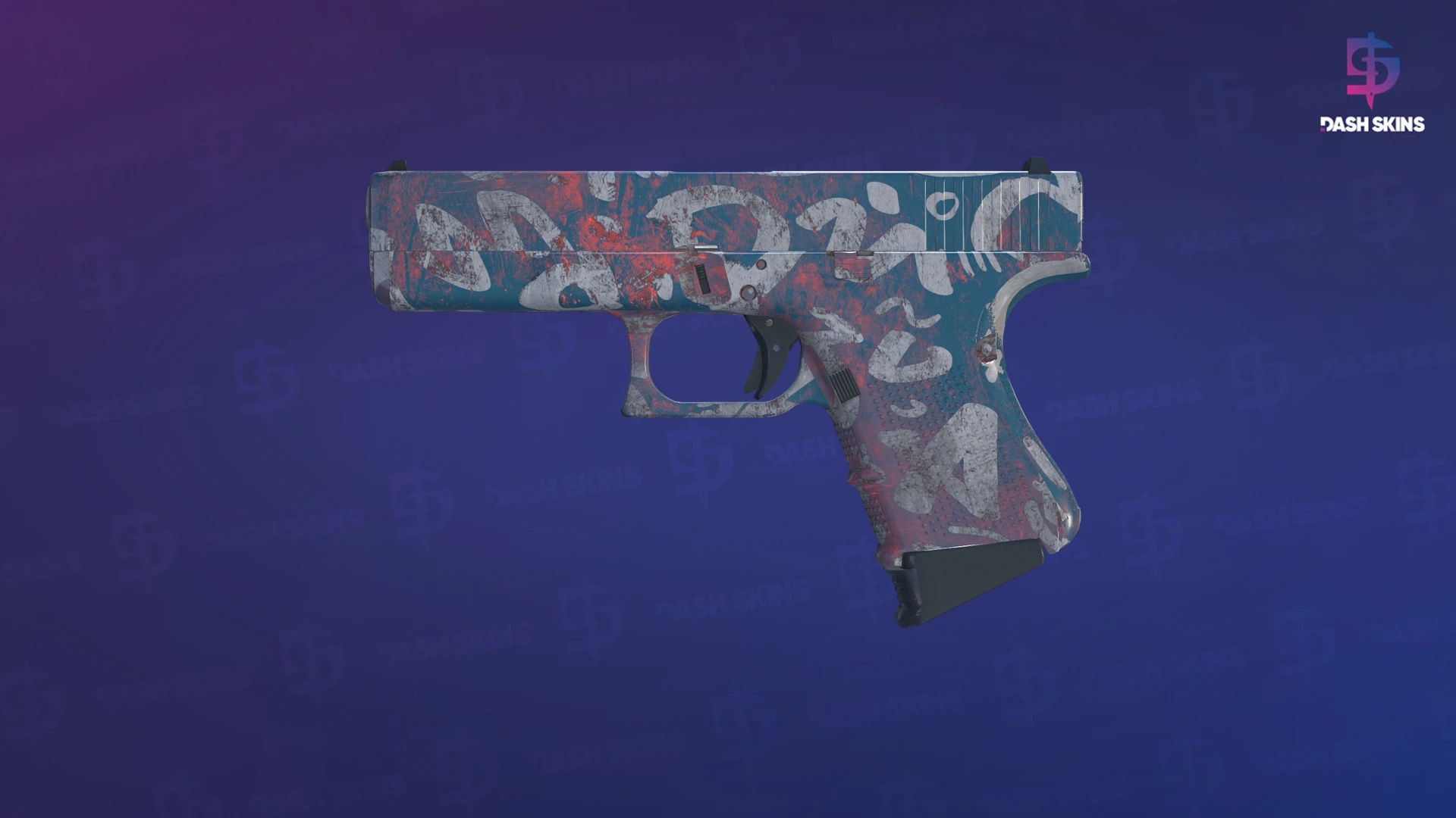 Glock-18 | Teal Graf (Factory New) Screenshot Playside