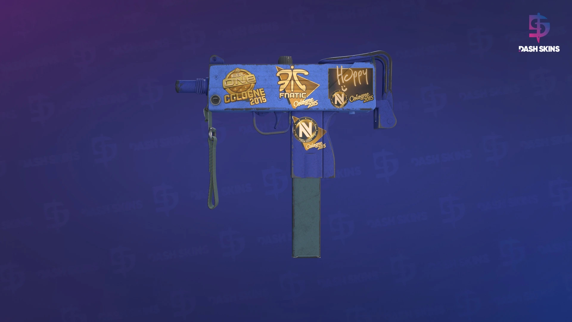 Souvenir MAC-10 | Indigo (Field-Tested) Screenshot Playside