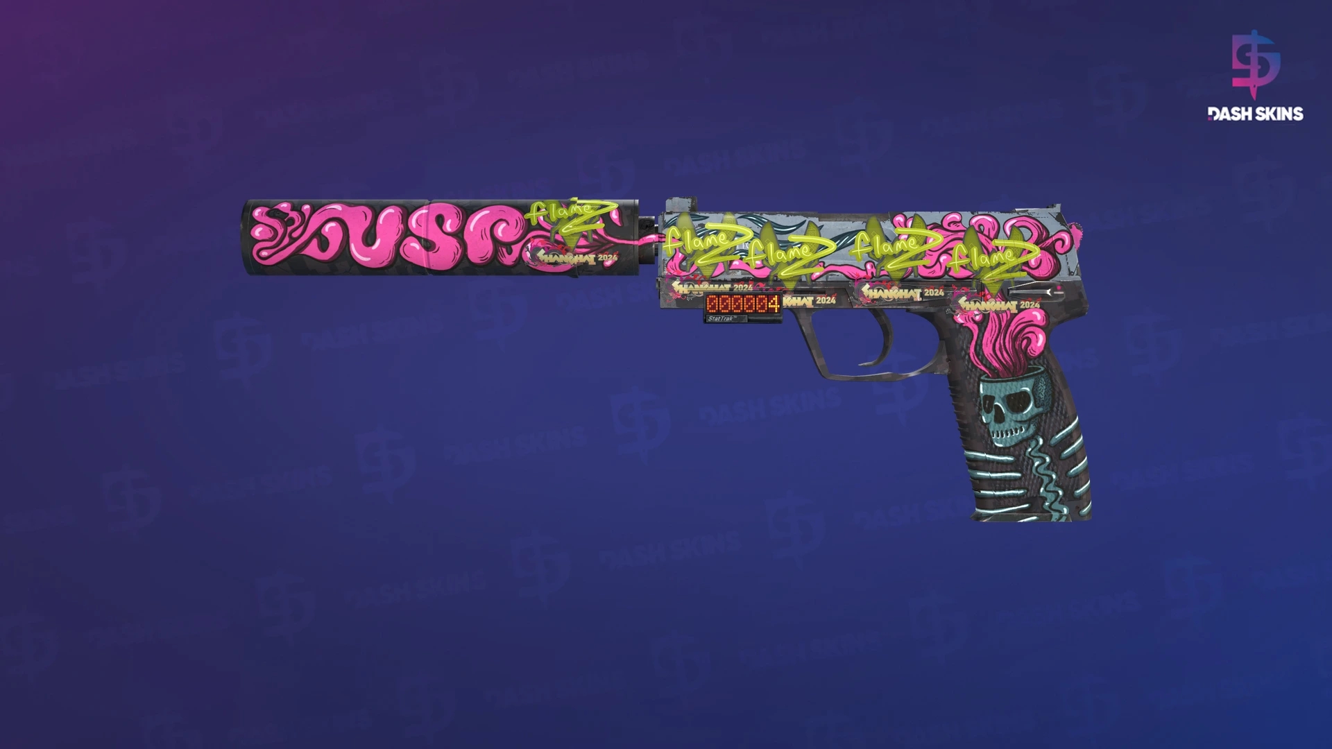 StatTrak™ USP-S | Cortex (Field-Tested) Screenshot Playside