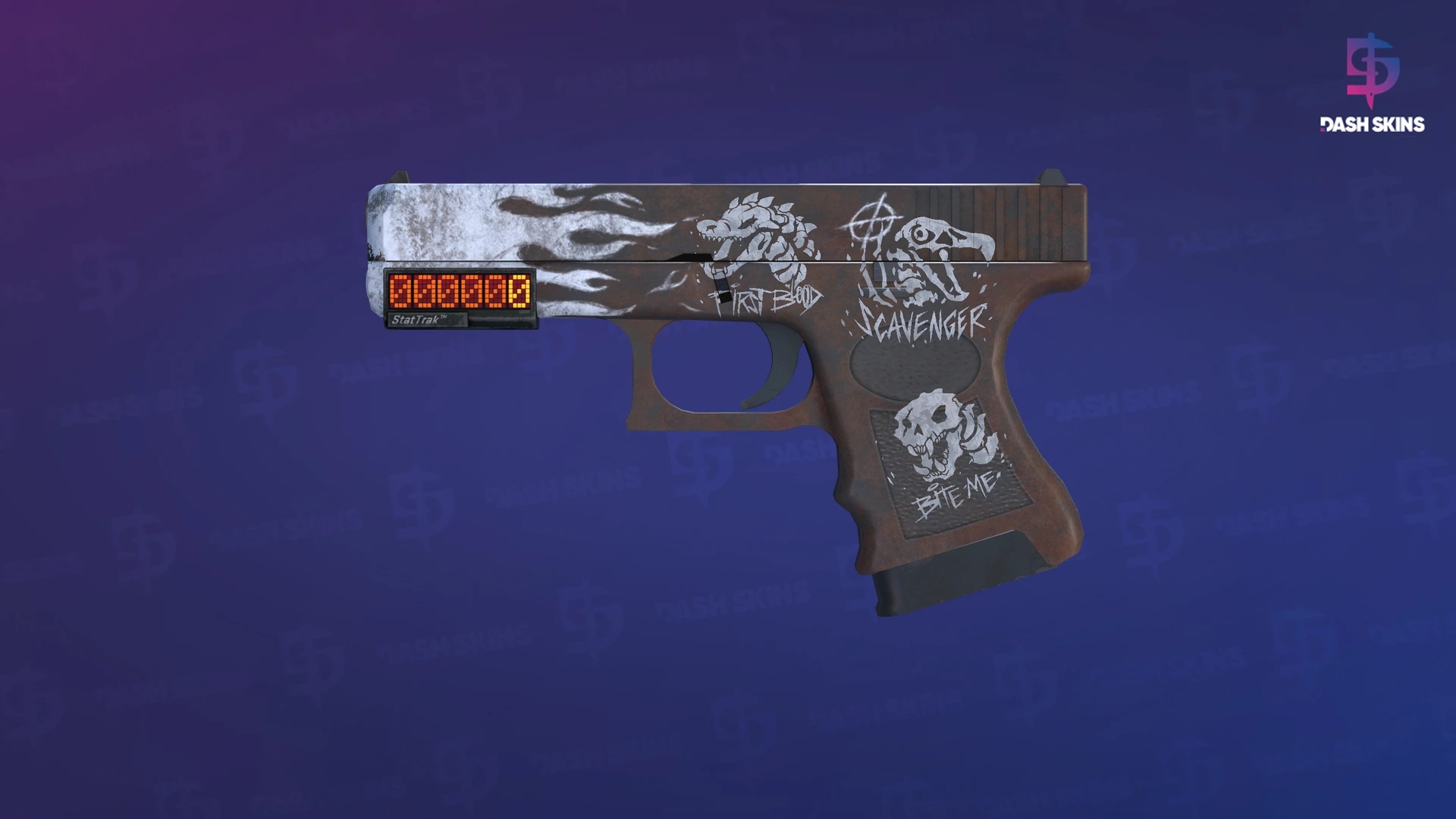 StatTrak™ Glock-18 | Oxide Blaze (Factory New) Screenshot Playside