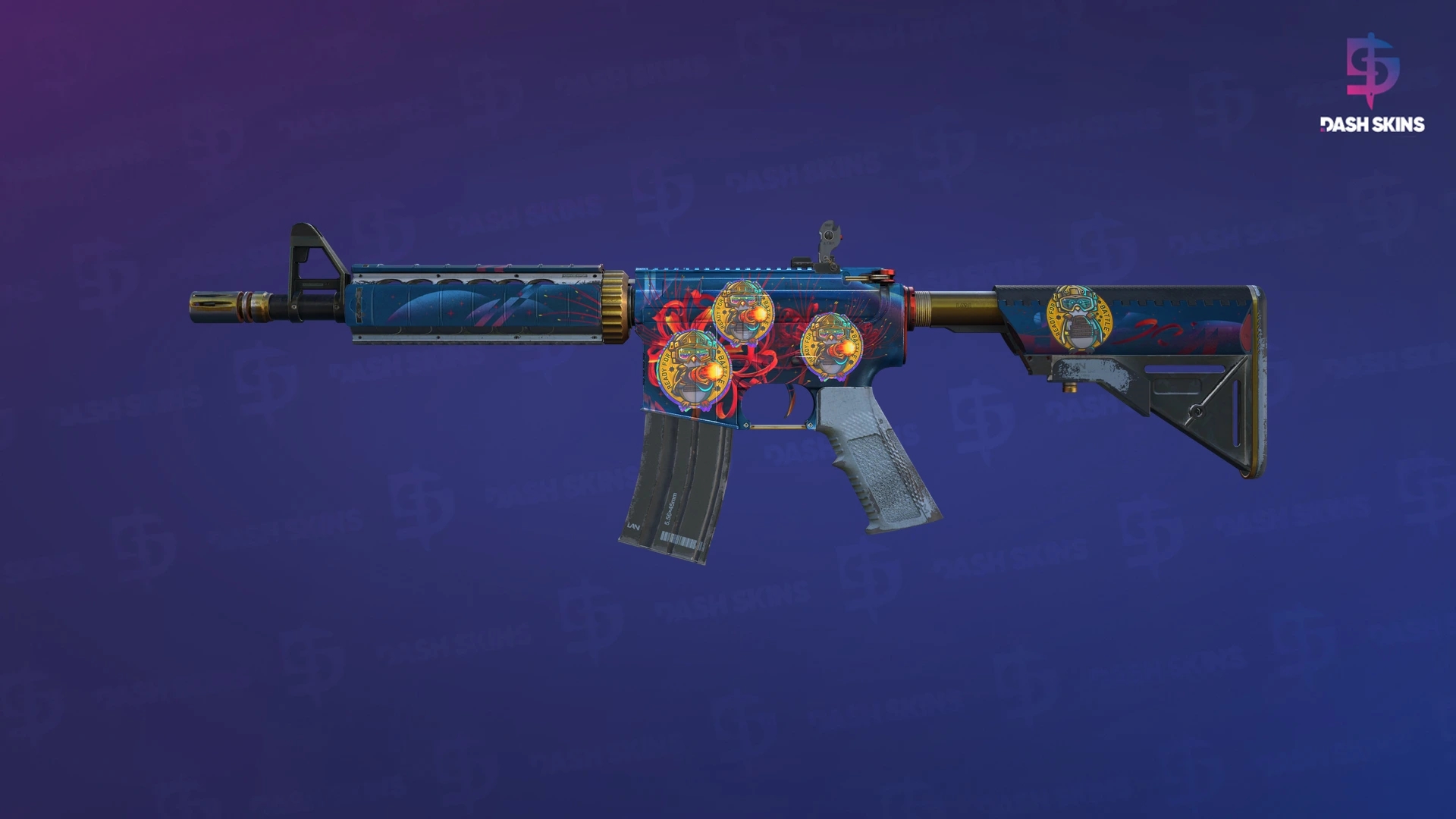 M4A4 | Spider Lily (Field-Tested) Screenshot Playside
