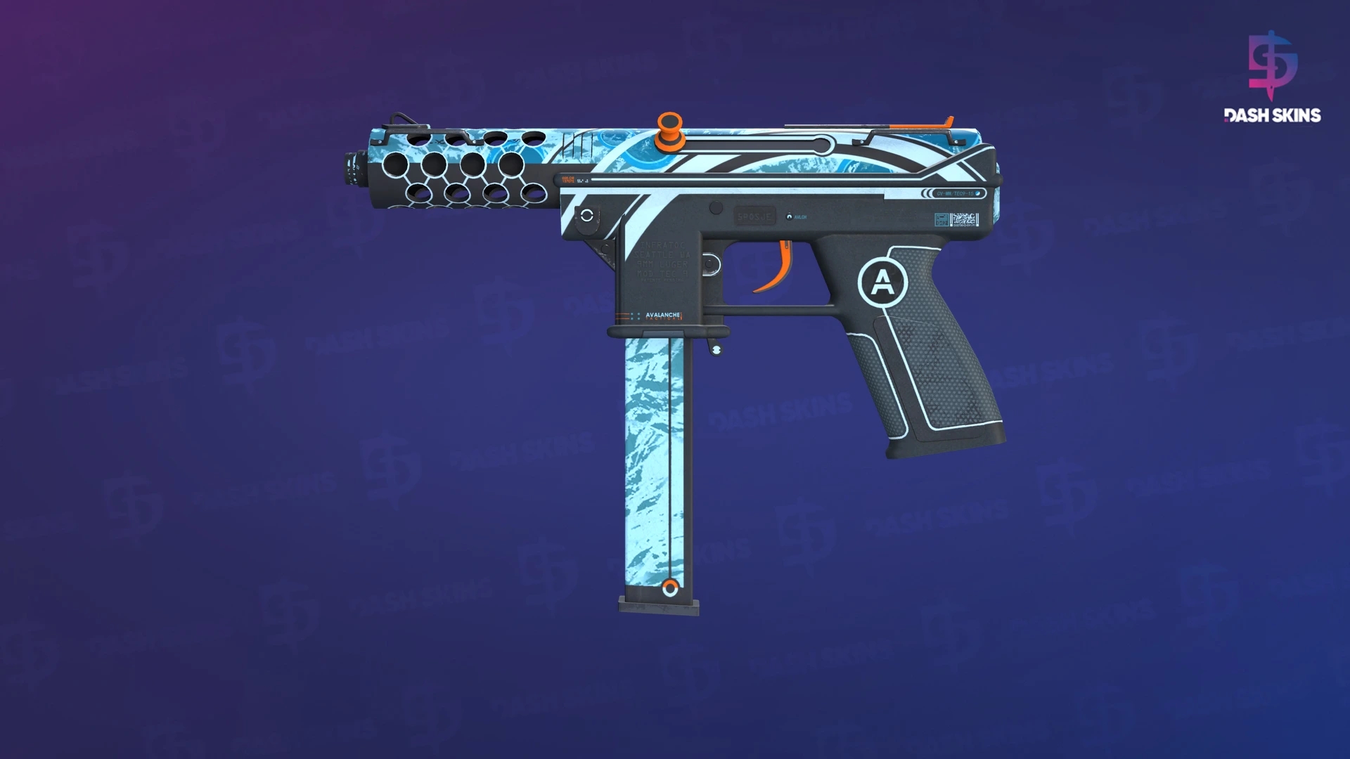 Tec-9 | Avalanche (Minimal Wear) Screenshot Playside
