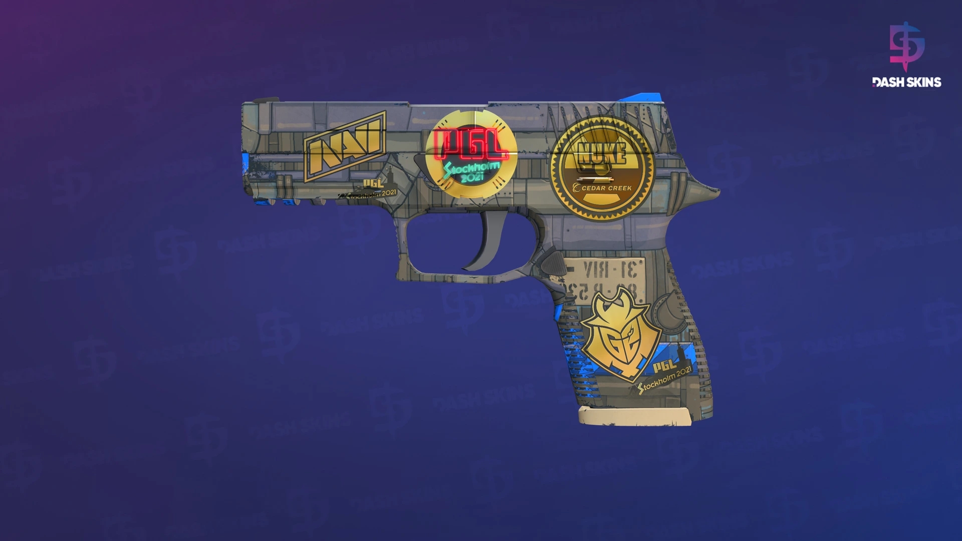 Souvenir P250 | Exchanger (Factory New) Screenshot Playside