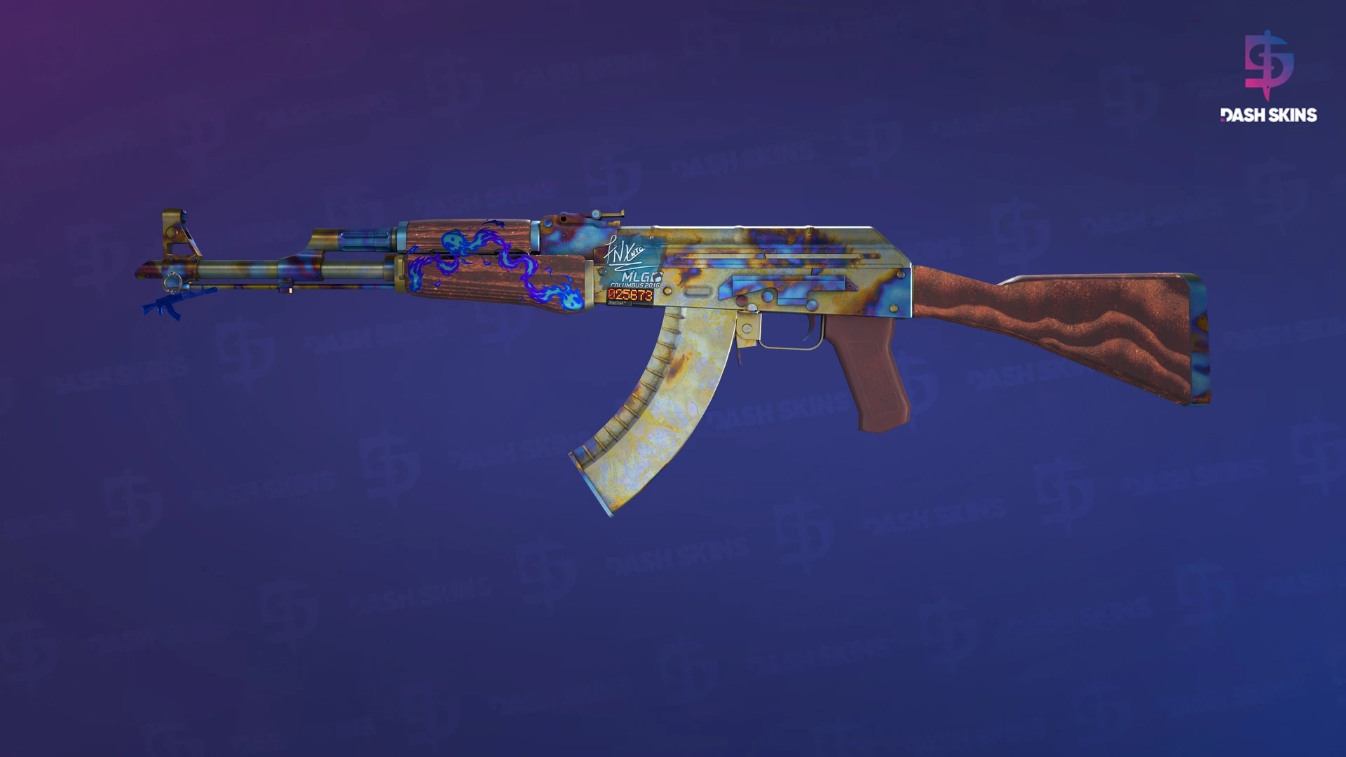 StatTrak™ AK-47 | Case Hardened (Field-Tested) Screenshot Playside