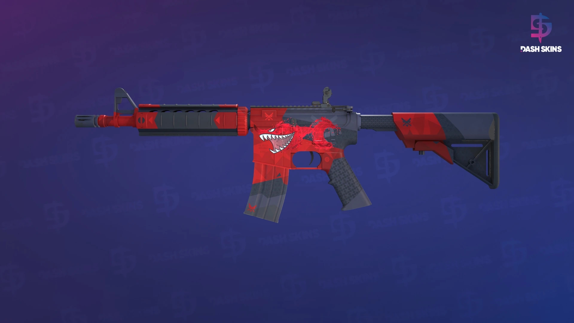 M4A4 | Evil Daimyo (Factory New) Screenshot Playside